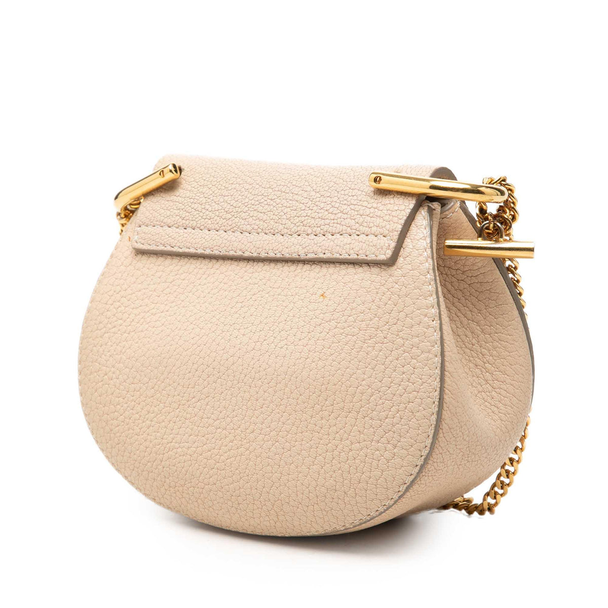 Chloe Nano Grained Calfskin Drew Crossbody