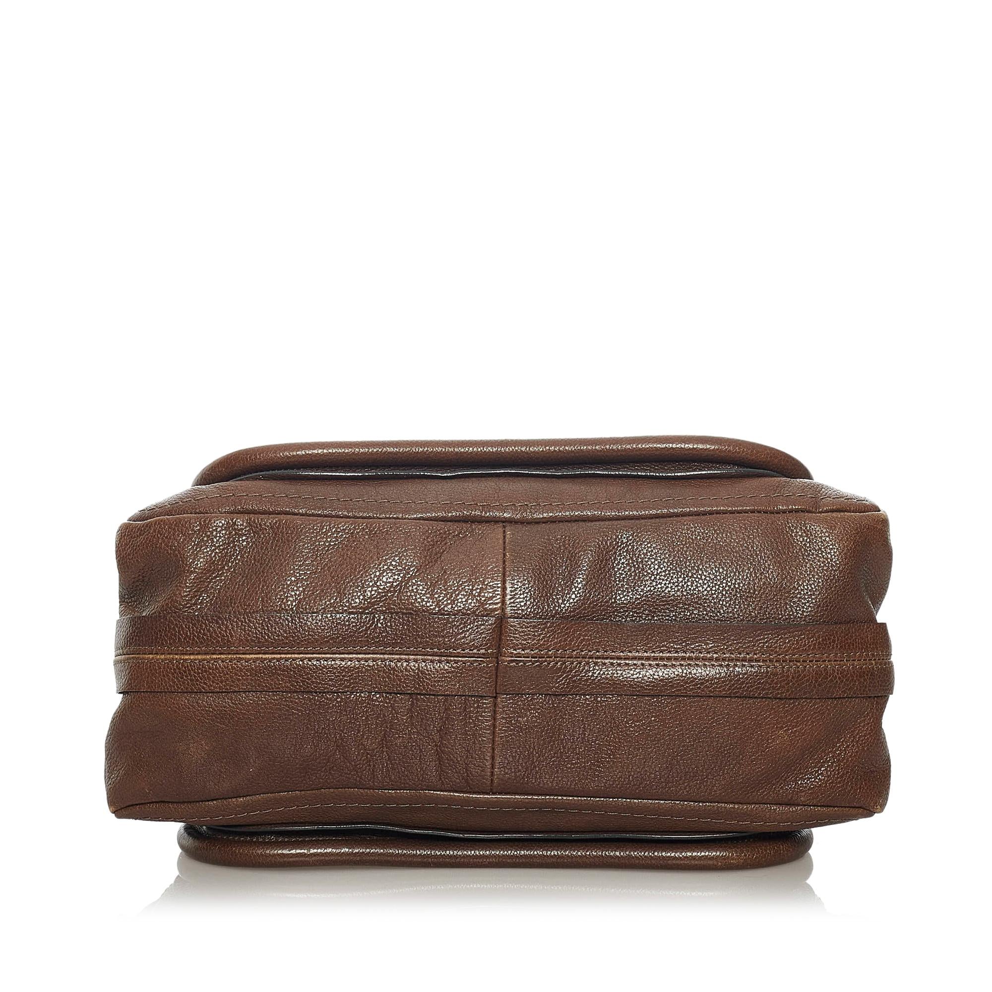 Chloe Paraty Leather Satchel (SHG-dSBGKp)