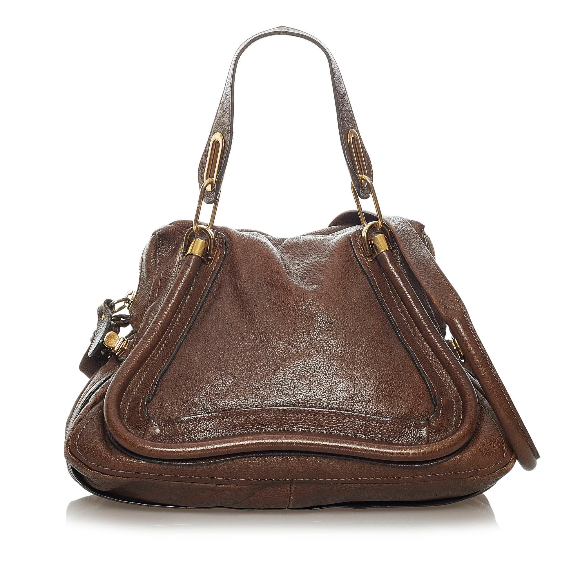 Chloe Paraty Leather Satchel (SHG-dSBGKp)