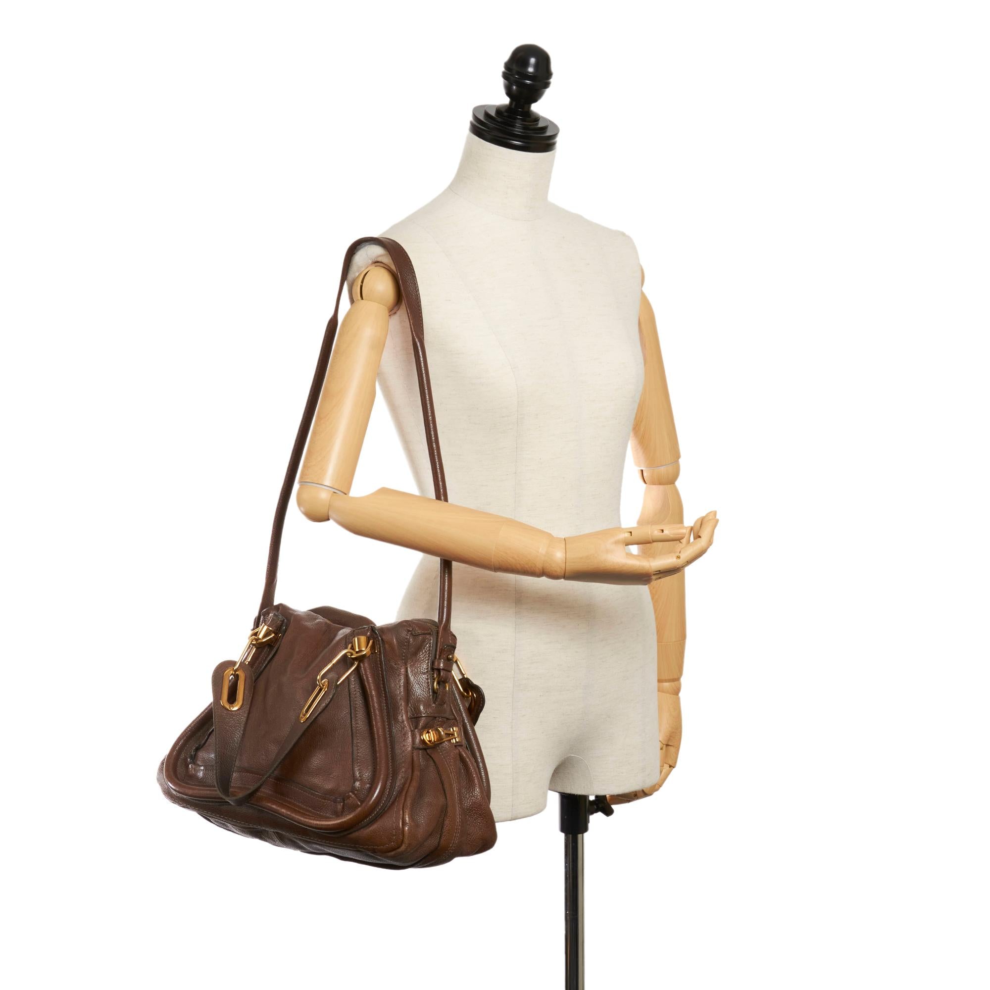 Chloe Paraty Leather Satchel (SHG-dSBGKp)