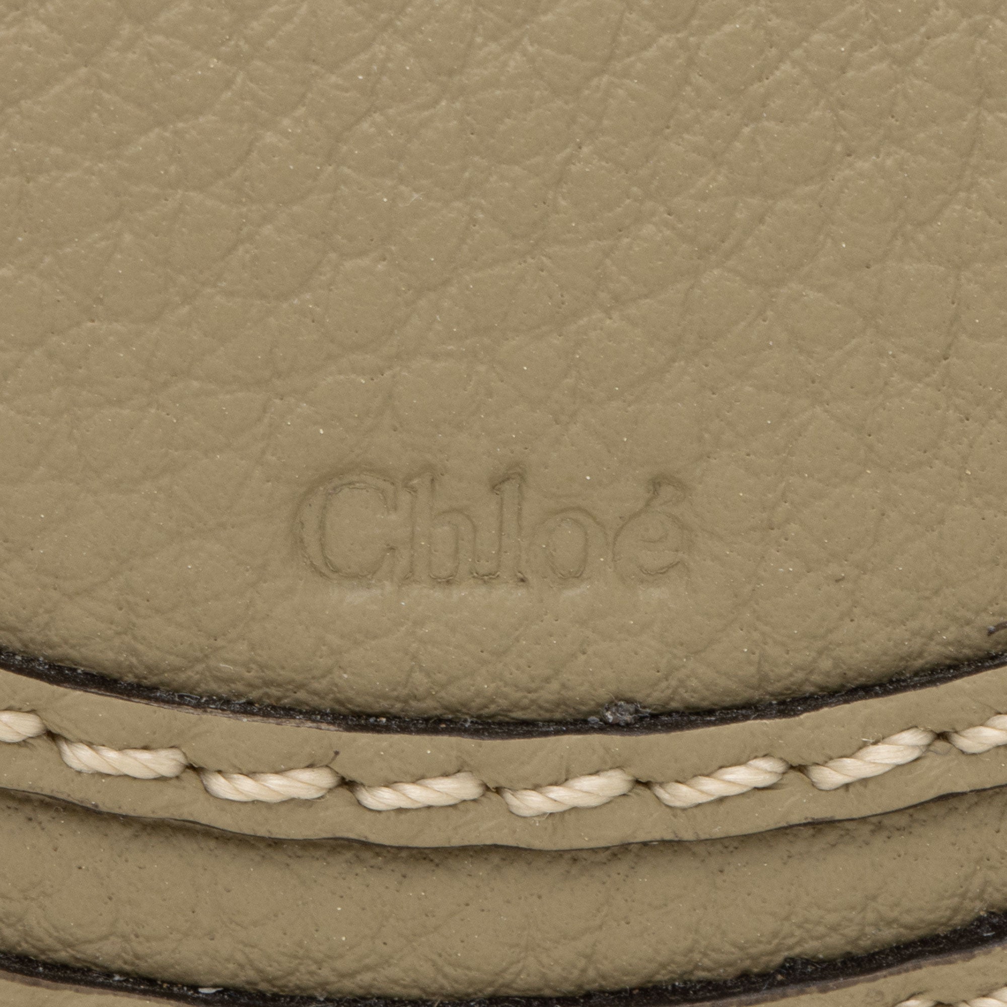 Chloe Raffia Marcie Small Basket Bag