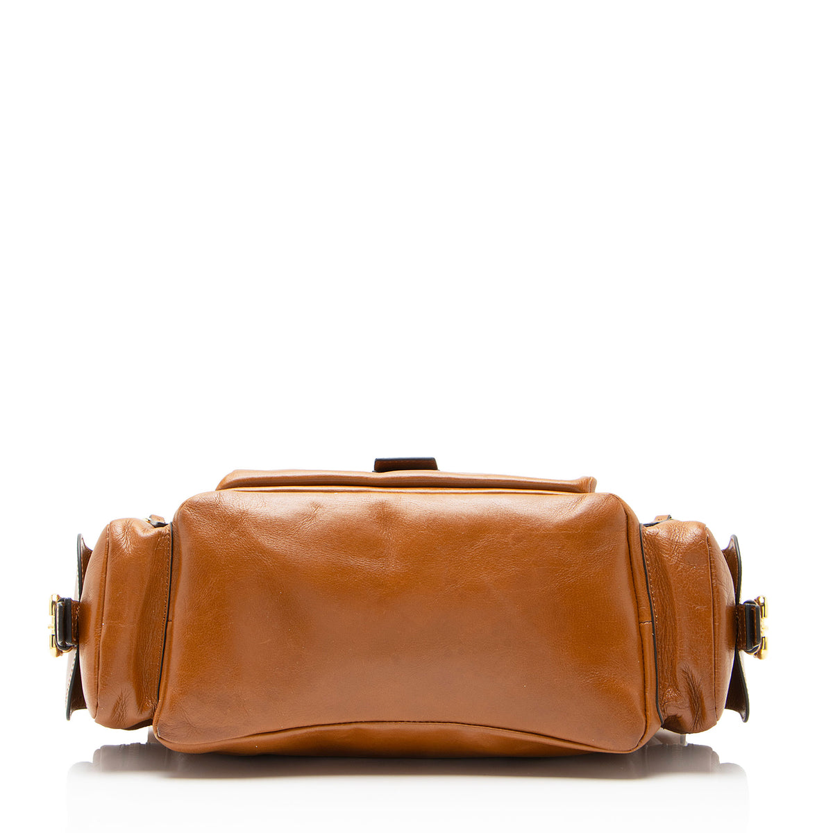 Chloe Shiny Leather Medium Camera Bag