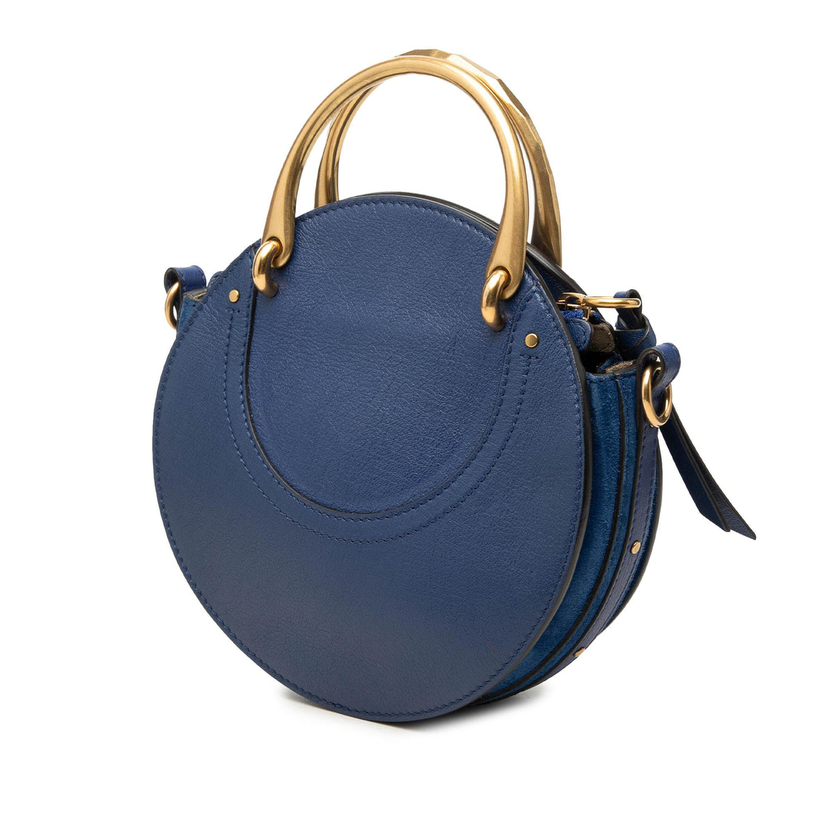 Chloe Small Calfskin and Suede Pixie Satchel