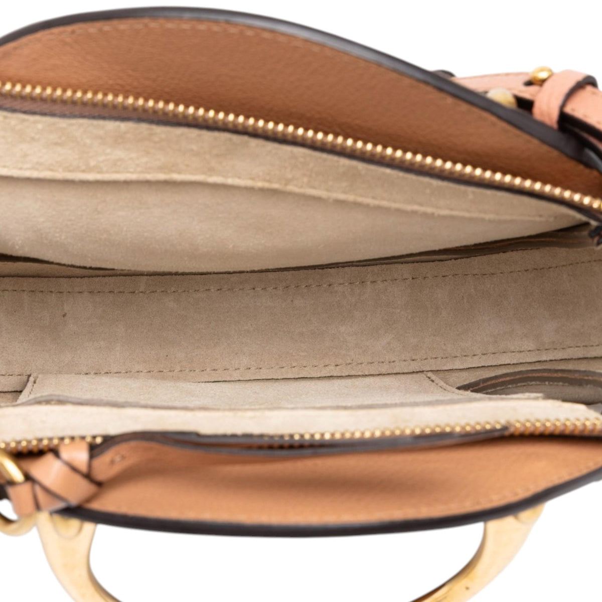 Chloe Small Calfskin and Suede Pixie Satchel
