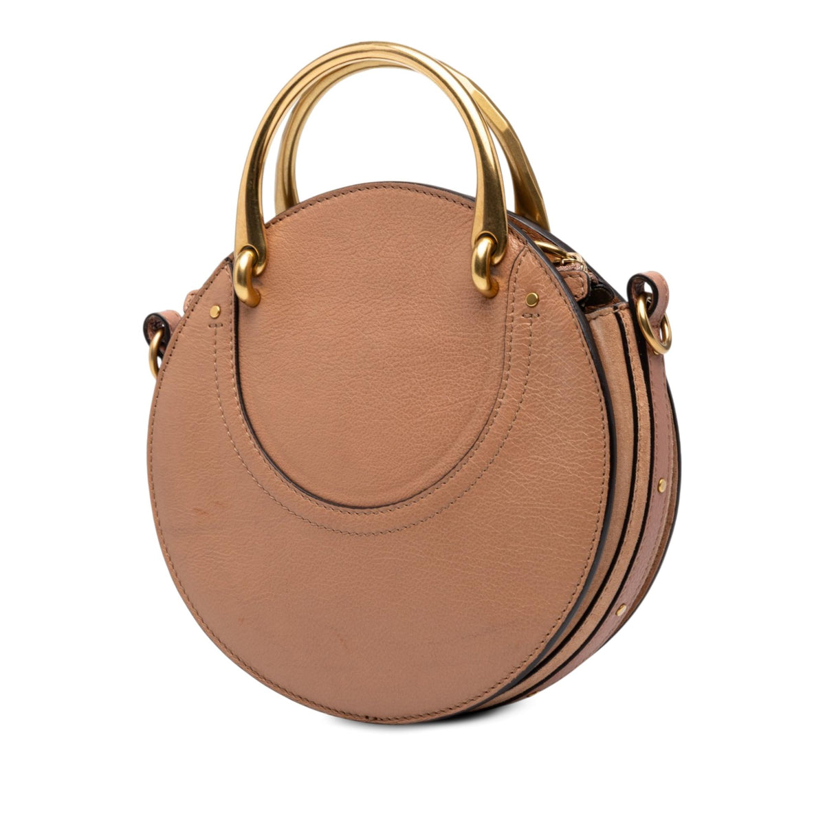 Chloe Small Calfskin and Suede Pixie Satchel