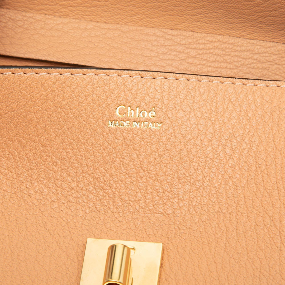 Chloe Small Grained Lambskin Drew Crossbody