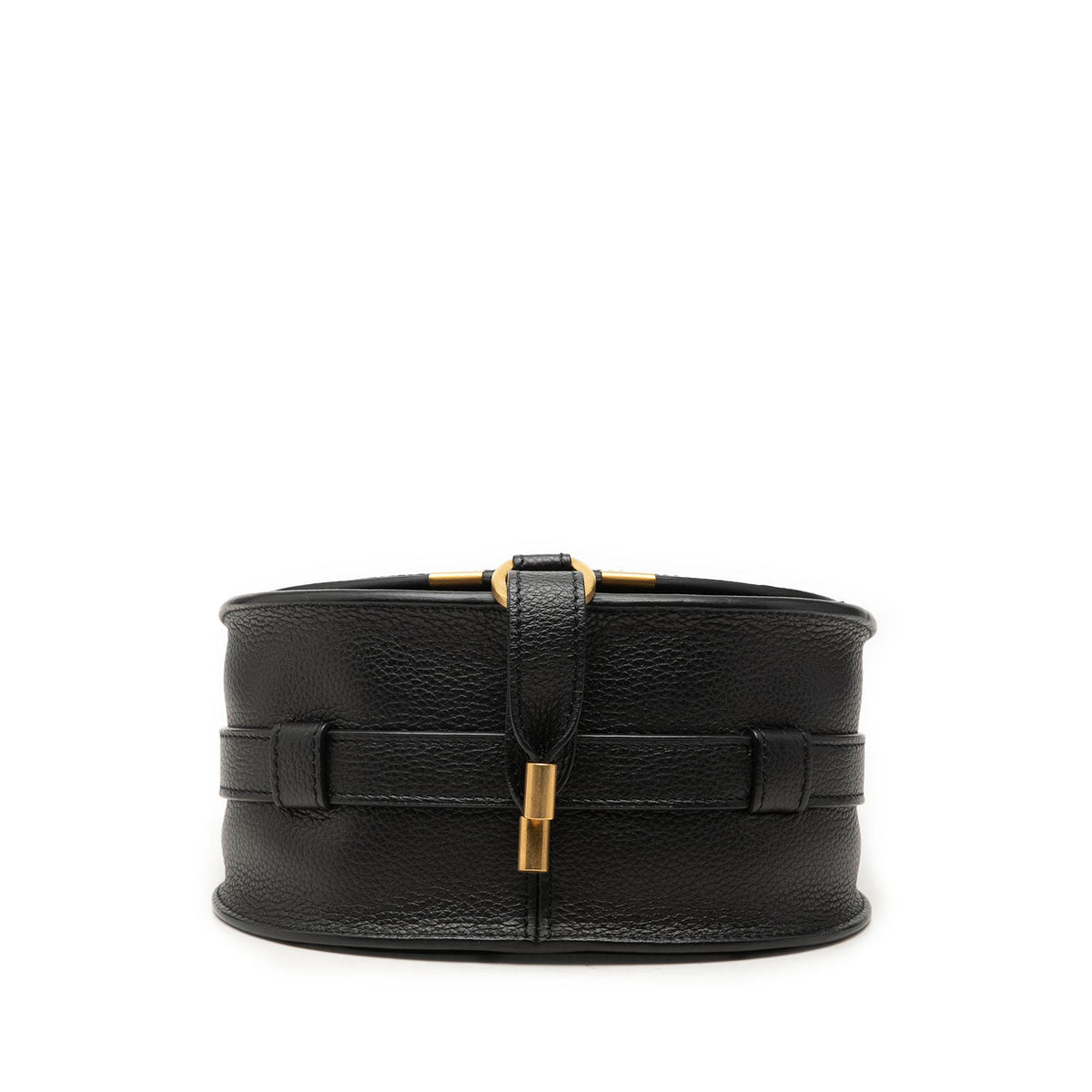 Chloe Small Grained Leather Marcie Saddle Crossbody