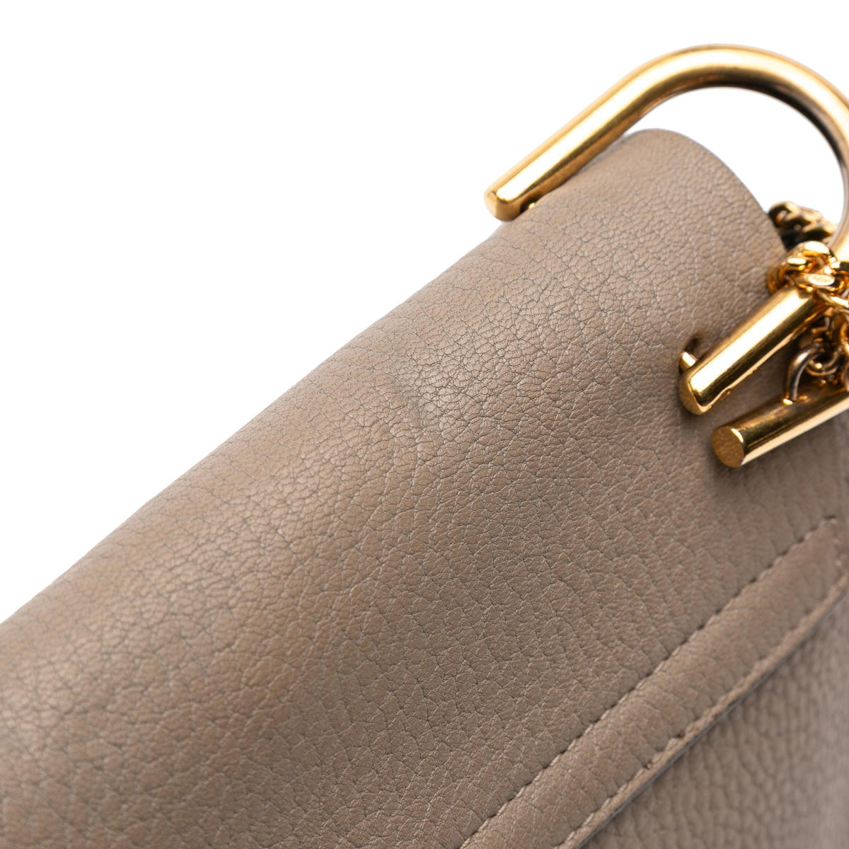 Chloe Small Leather Drew Crossbody