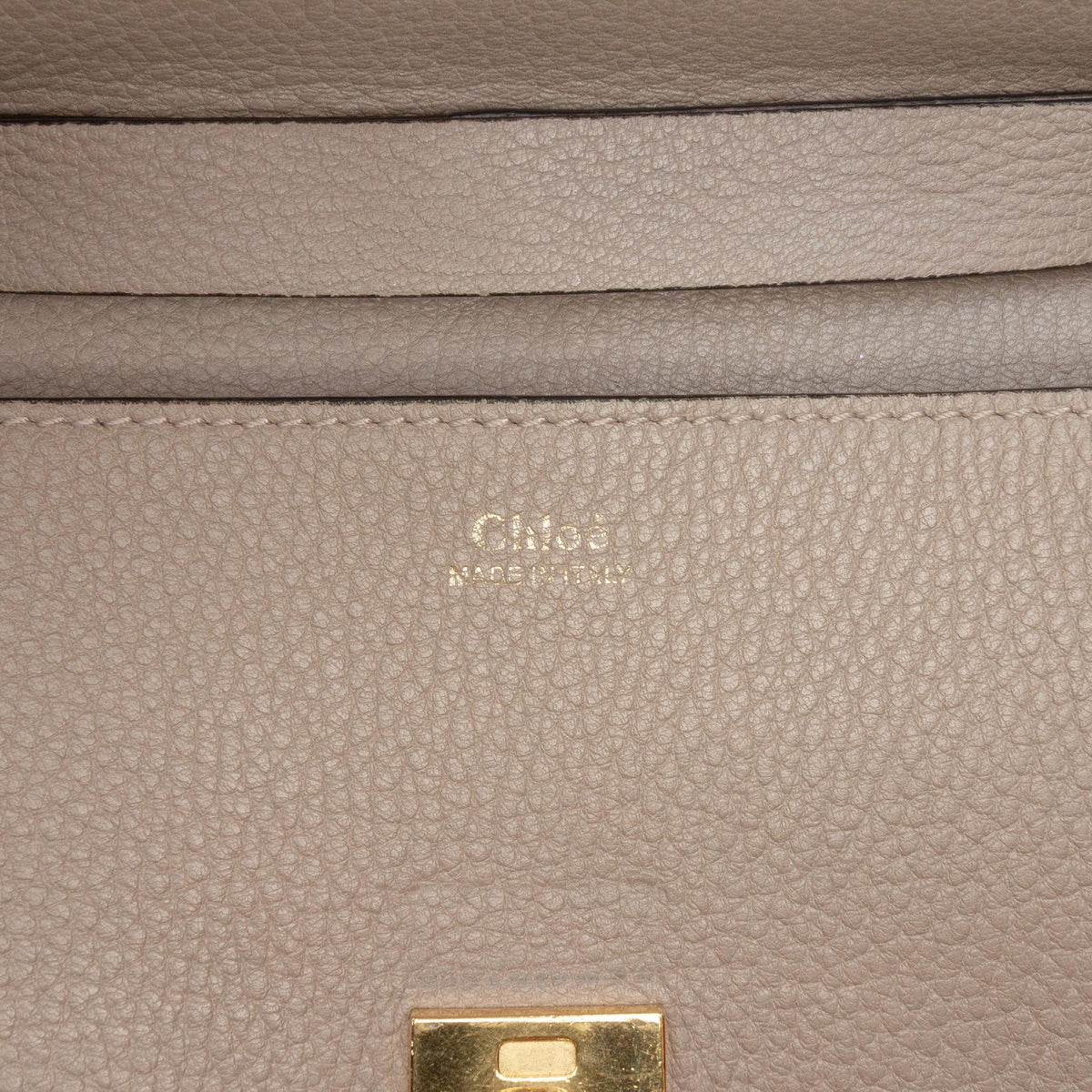 Chloe Small Leather Drew Crossbody