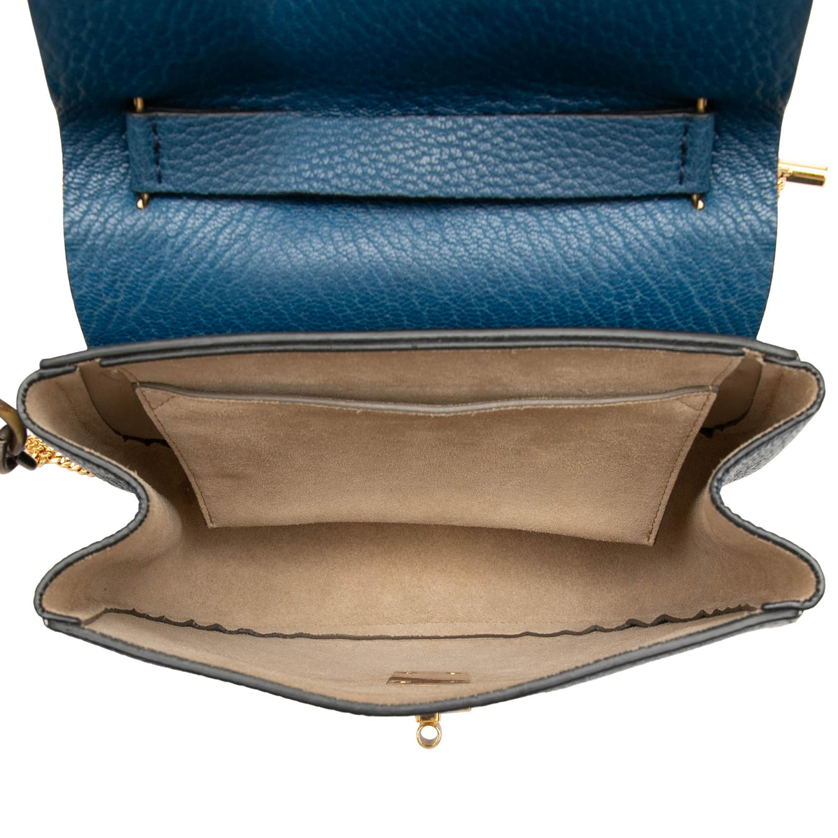 Chloe Small Leather Drew Crossbody