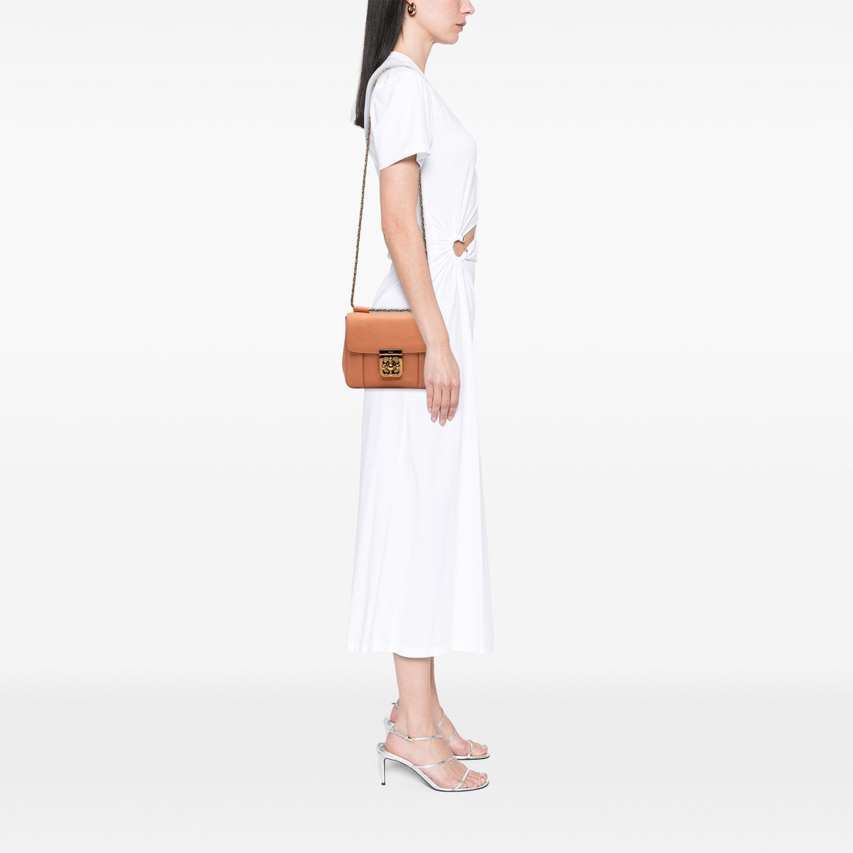 Chloe Small Leather Elsie Crossbody