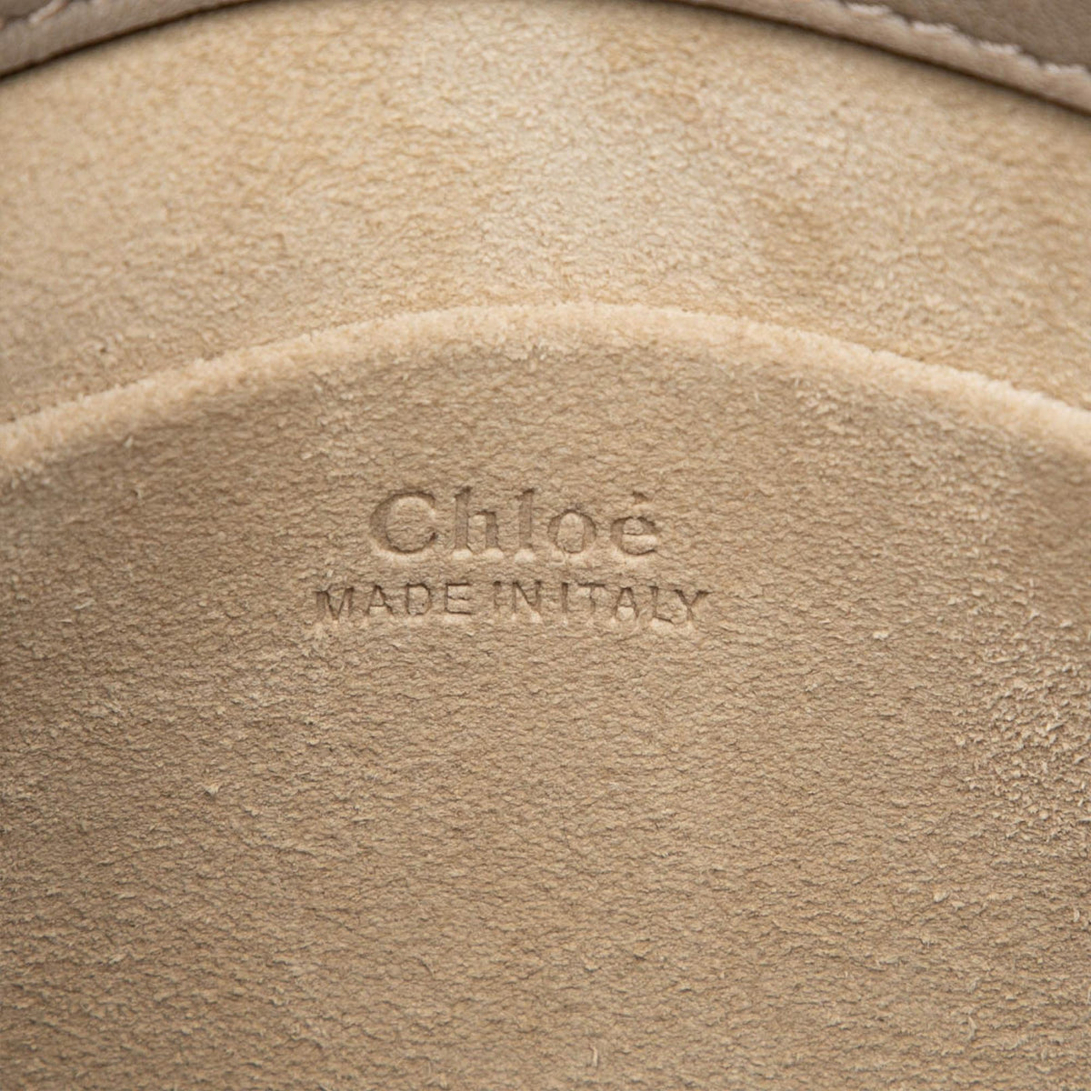 Chloe Small Leather Nile Bracelet Satchel