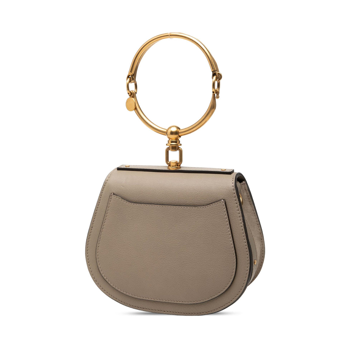 Chloe Small Leather Nile Bracelet Satchel