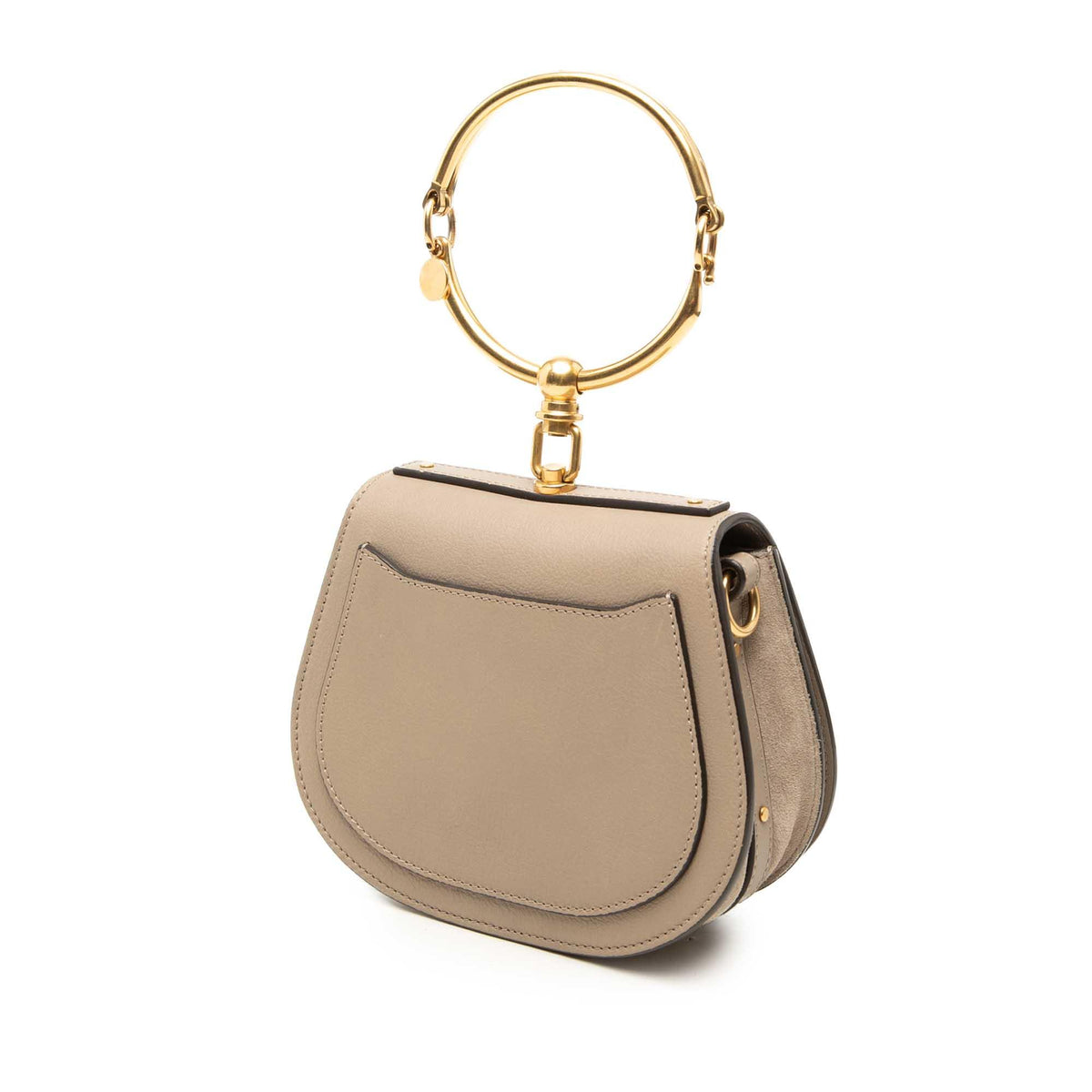 Chloe Small Leather Nile Bracelet Satchel