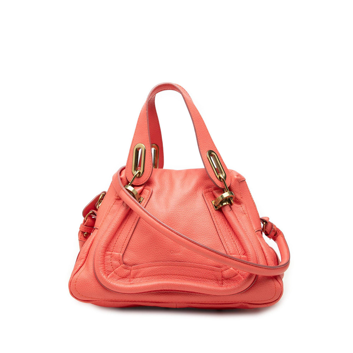 Chloe Small Leather Paraty Satchel