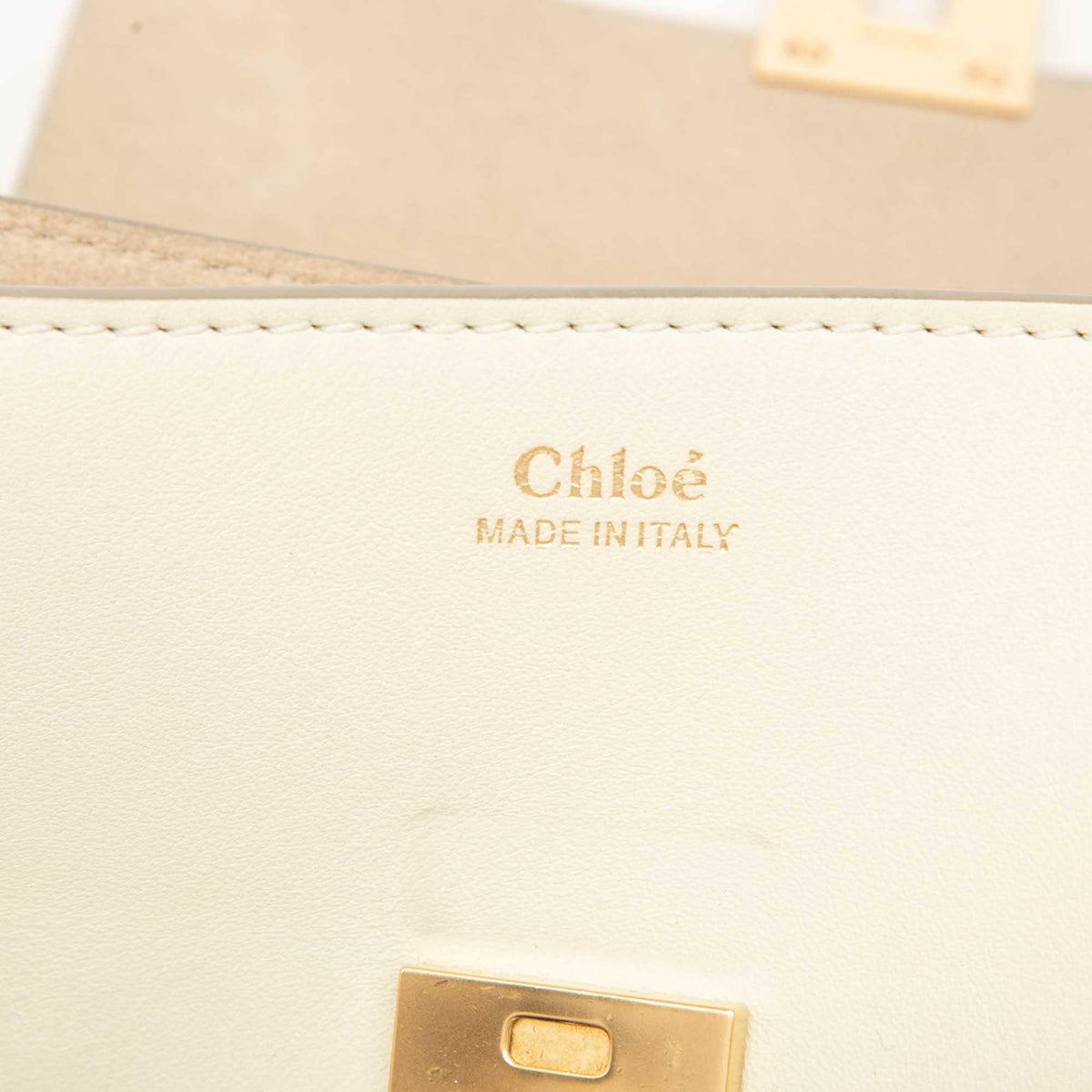 Chloe Small Perforated Leather Drew Crossbody