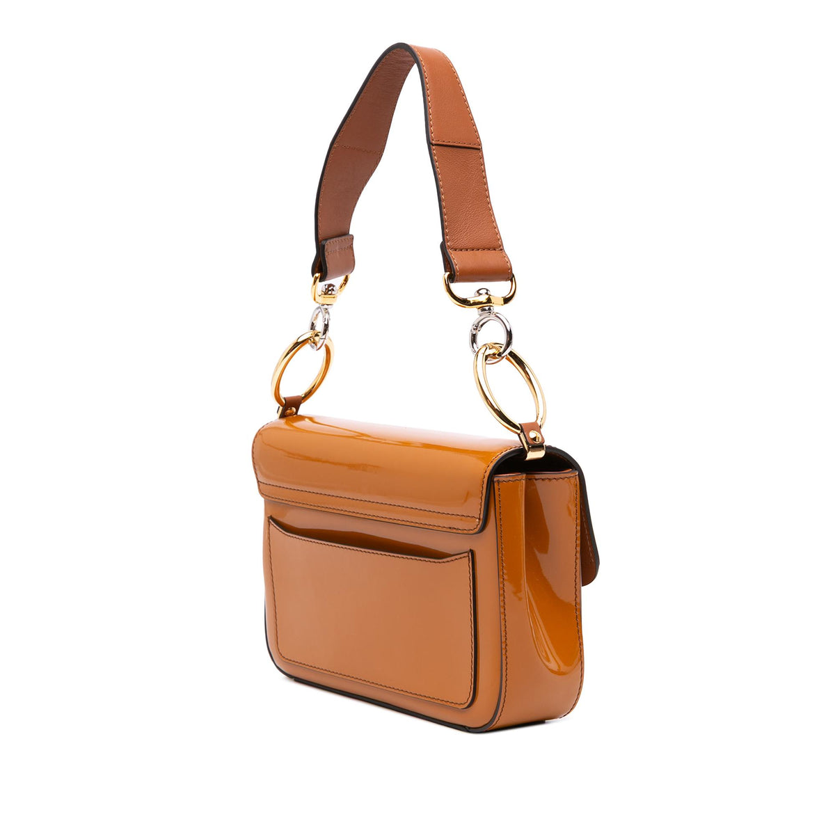 Chloe Small Spazzolato Sfumato C Double Carry Satchel
