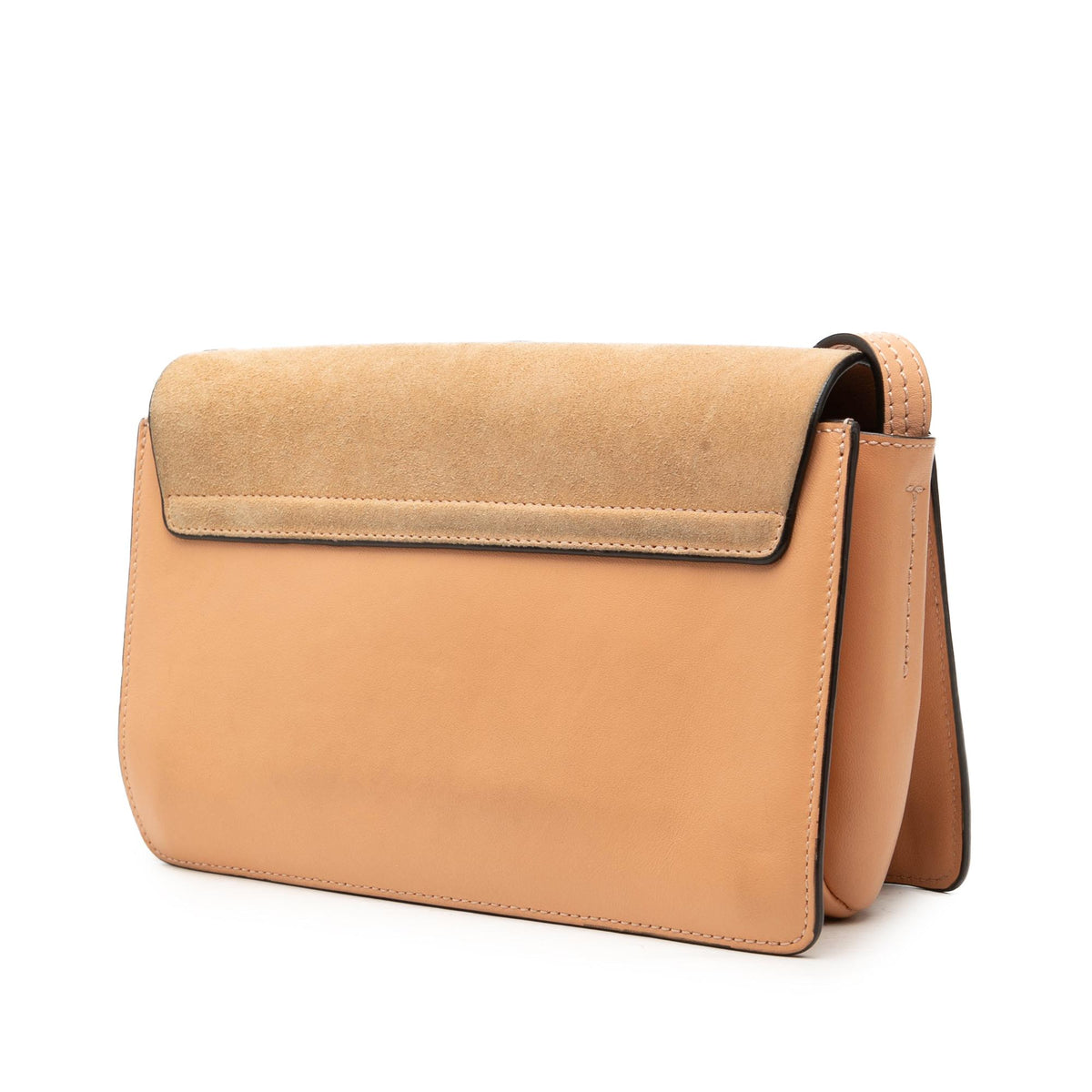 Chloe Small Suede and Calfskin Faye Crossbody