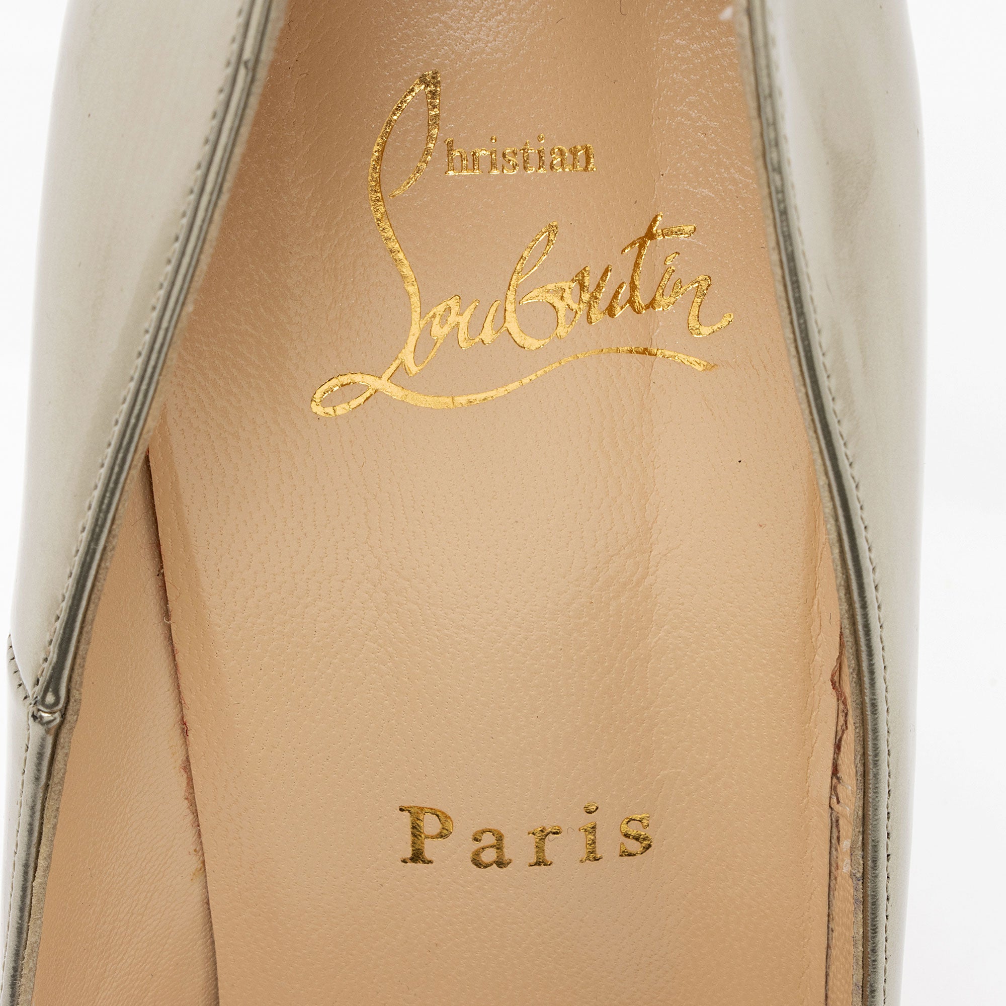 Christain Louboutin Patent Leather Pigalle Follies 120 Pumps - Size 10 / 40 (SHF-ME1DgX)