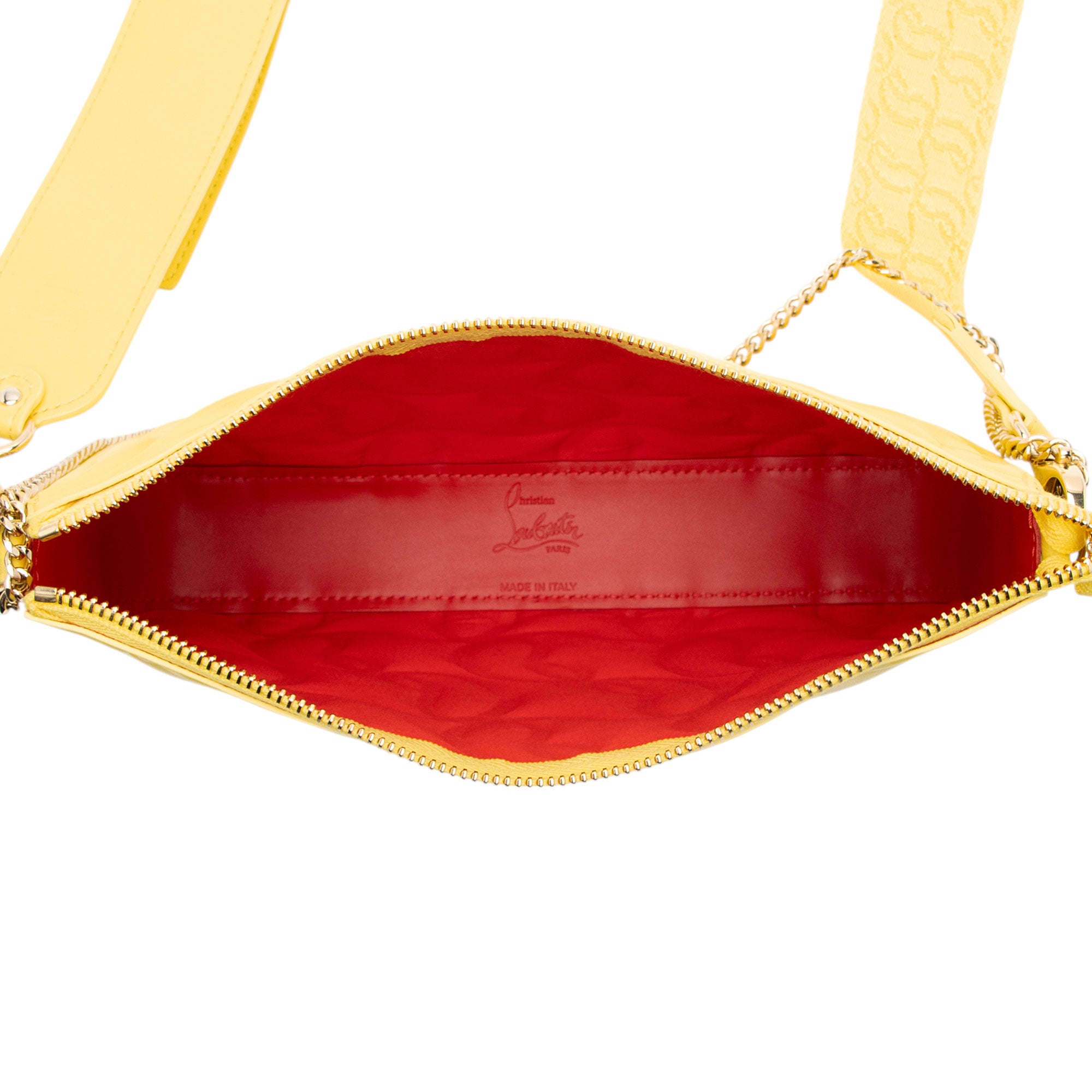 Christian Louboutin CL Embossed Nappa Loubila Crossbody