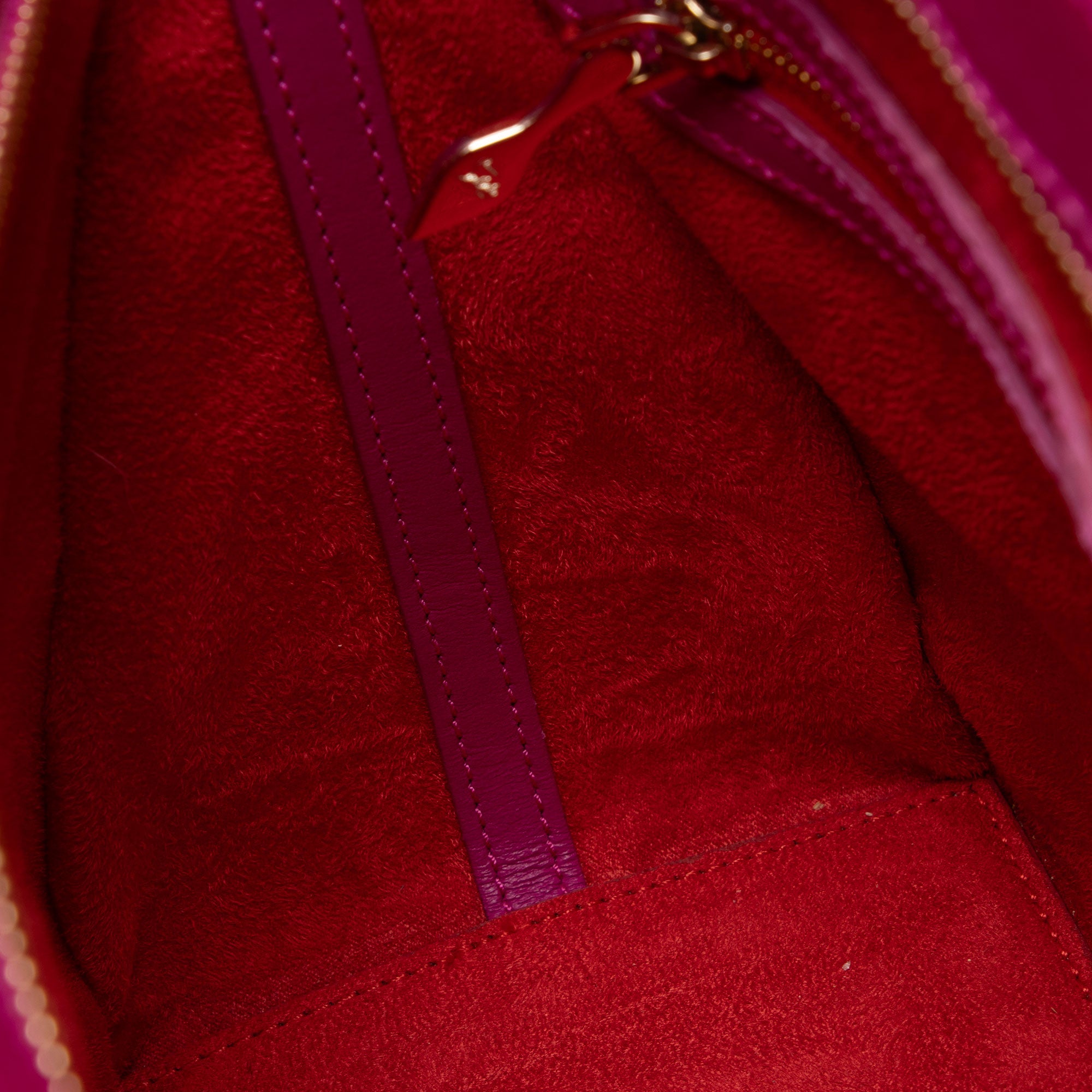 Christian Louboutin Leather Spiked Eloise Small Satchel