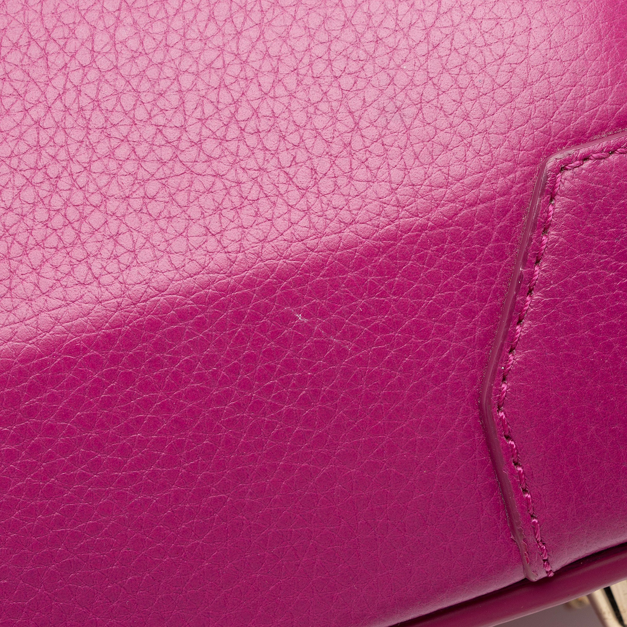 Christian Louboutin Leather Spiked Eloise Small Satchel