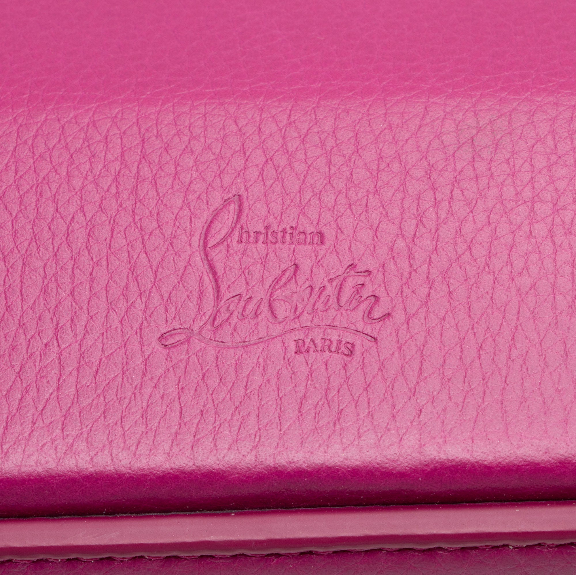 Christian Louboutin Leather Spiked Eloise Small Satchel