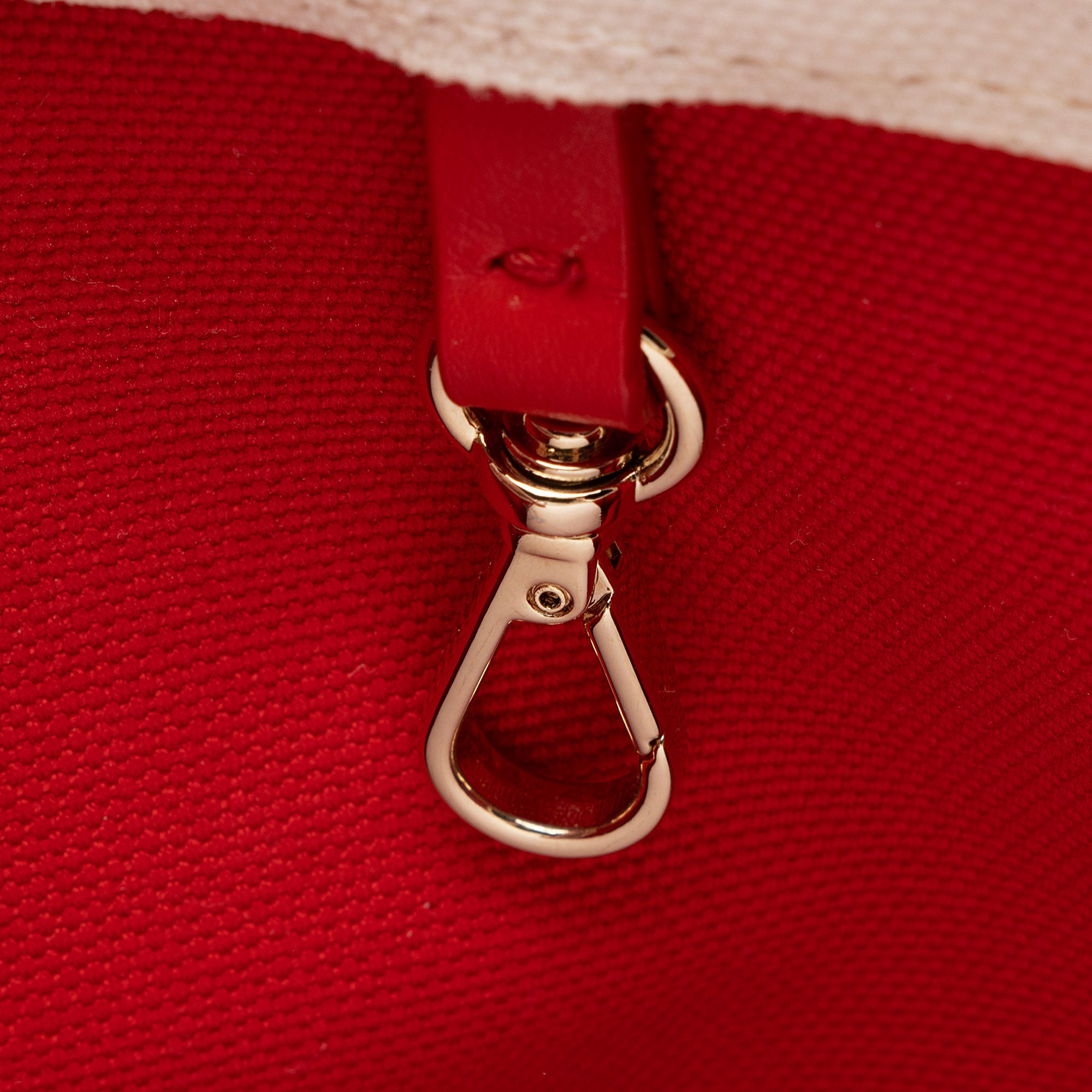 Christian Louboutin Canvas By My Side Tote