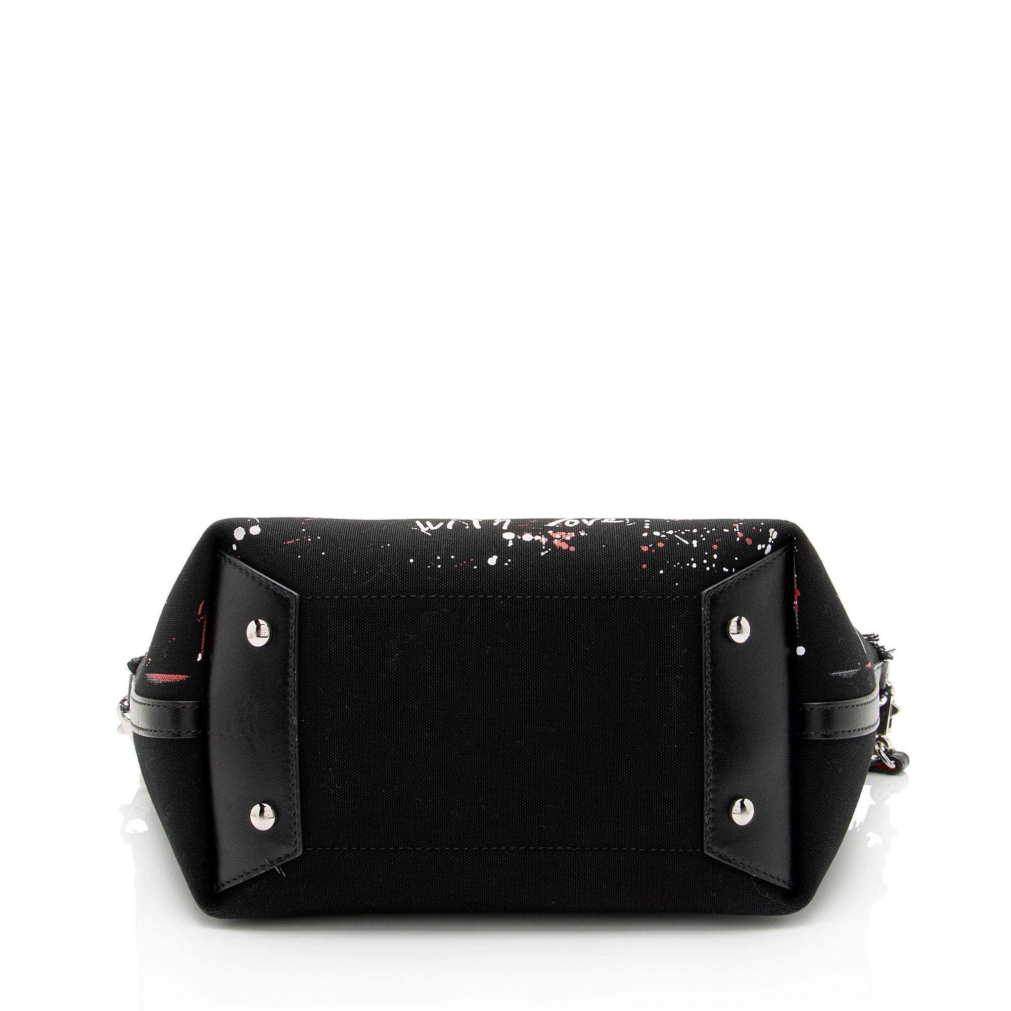 Christian Louboutin Canvas Frangibus Printed Small Tote (SHF-SFTZBU)