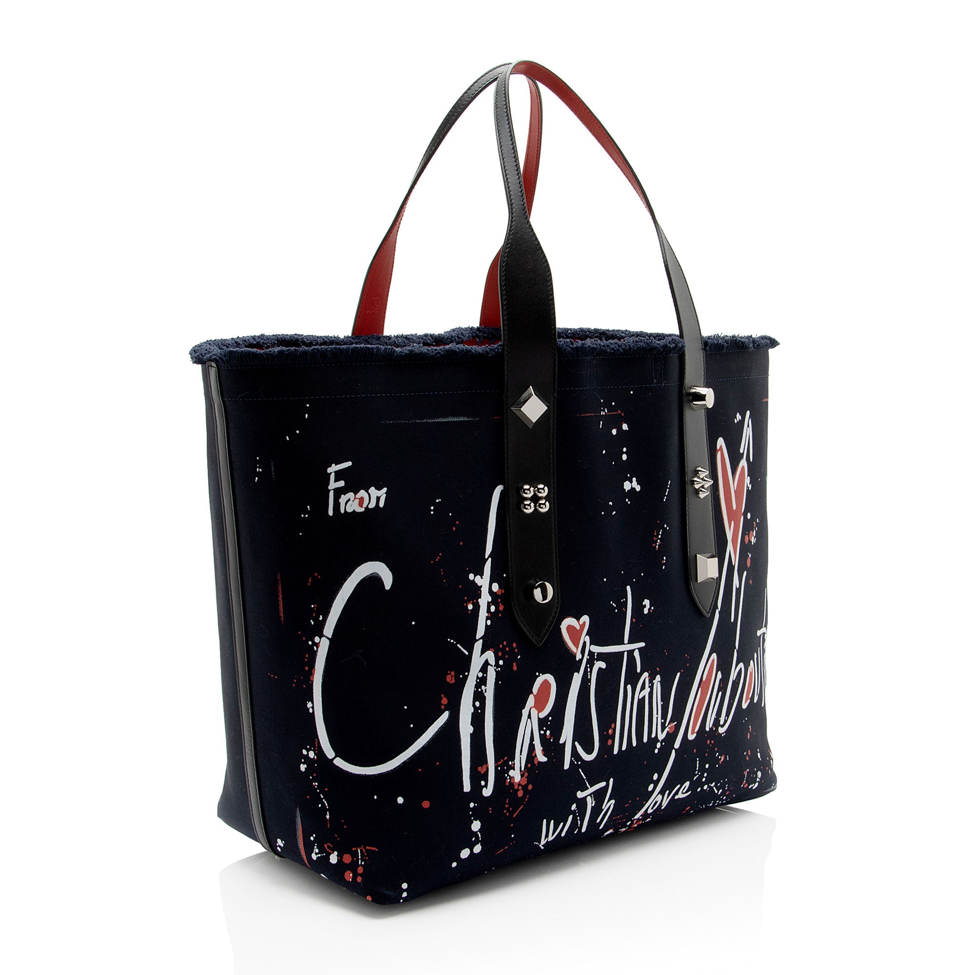 Christian Louboutin Canvas Frangibus Tote