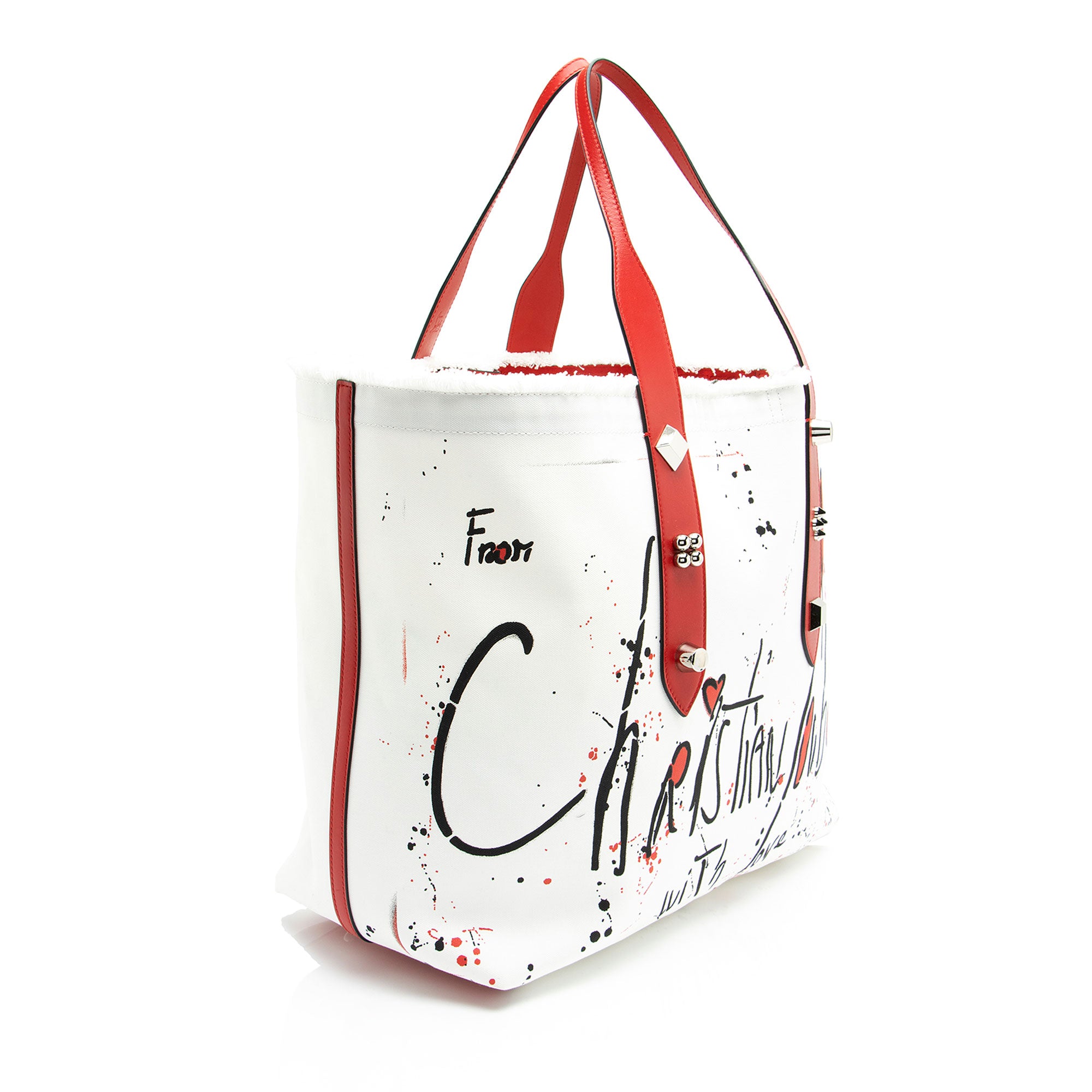 Christian Louboutin Canvas Frangibus Tote