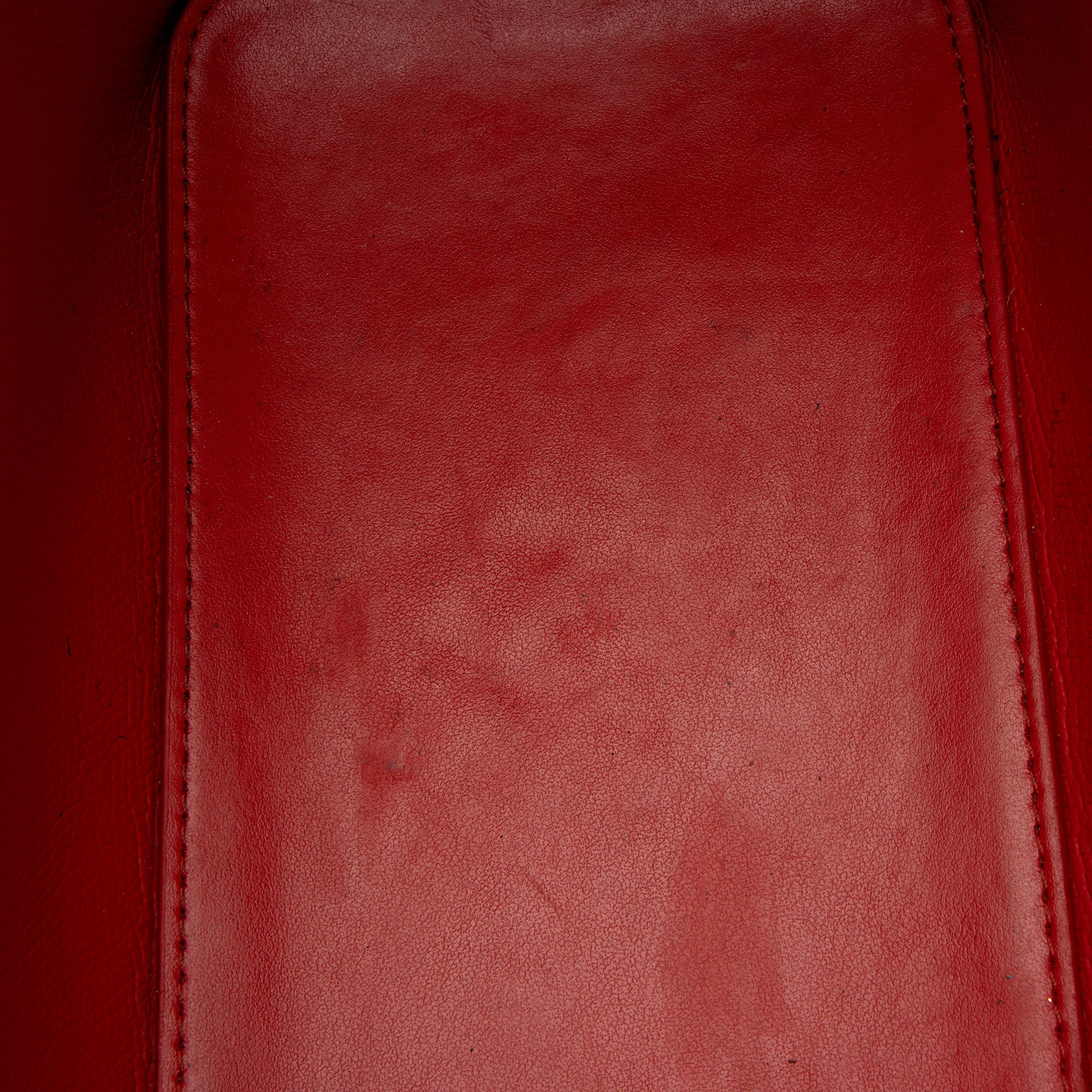 Christian Louboutin Embossed Leather Loubinthesky Cabata Small Tote (SHF-h4QQsx)