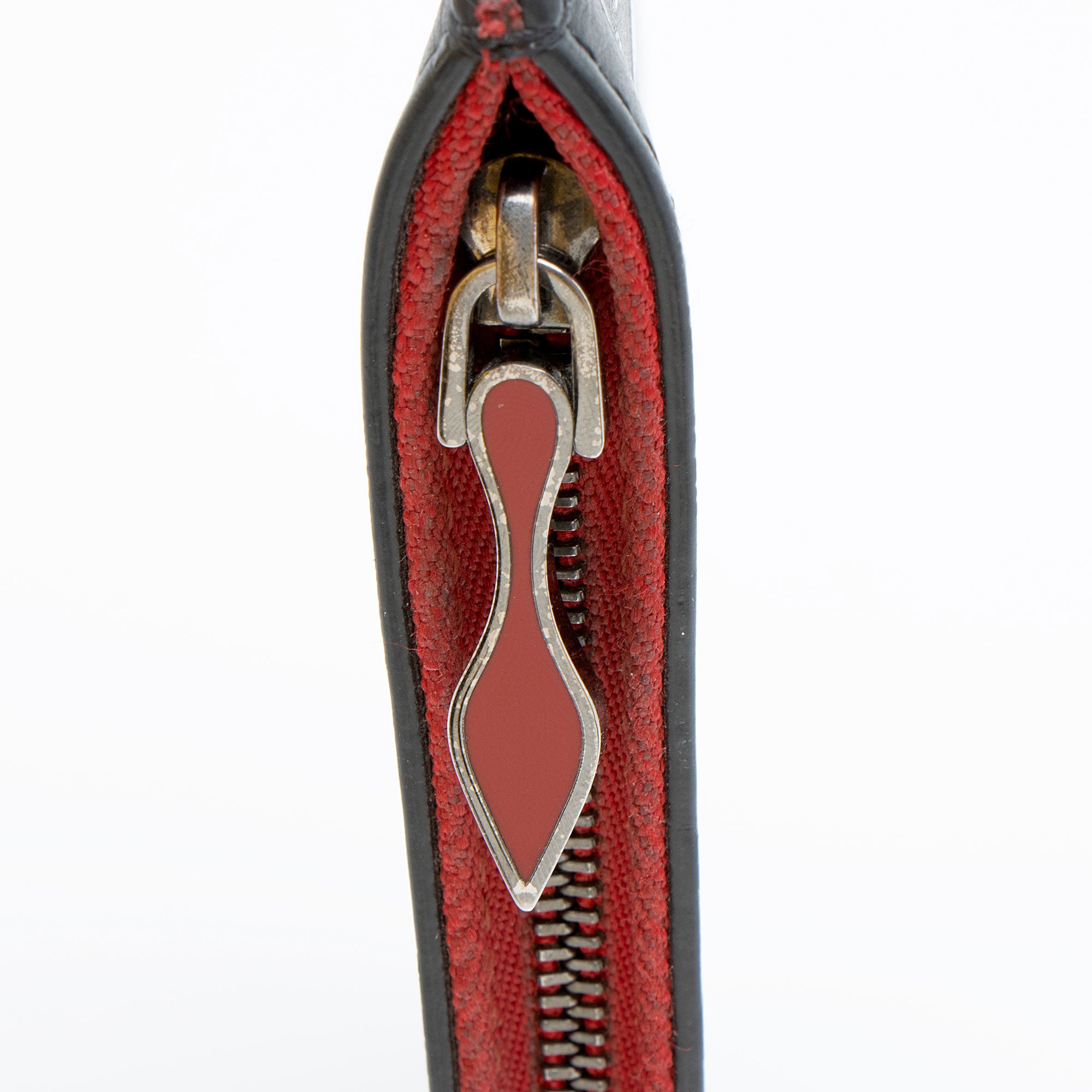 Christian Louboutin Embossed Leather Loubinthesky Pochette