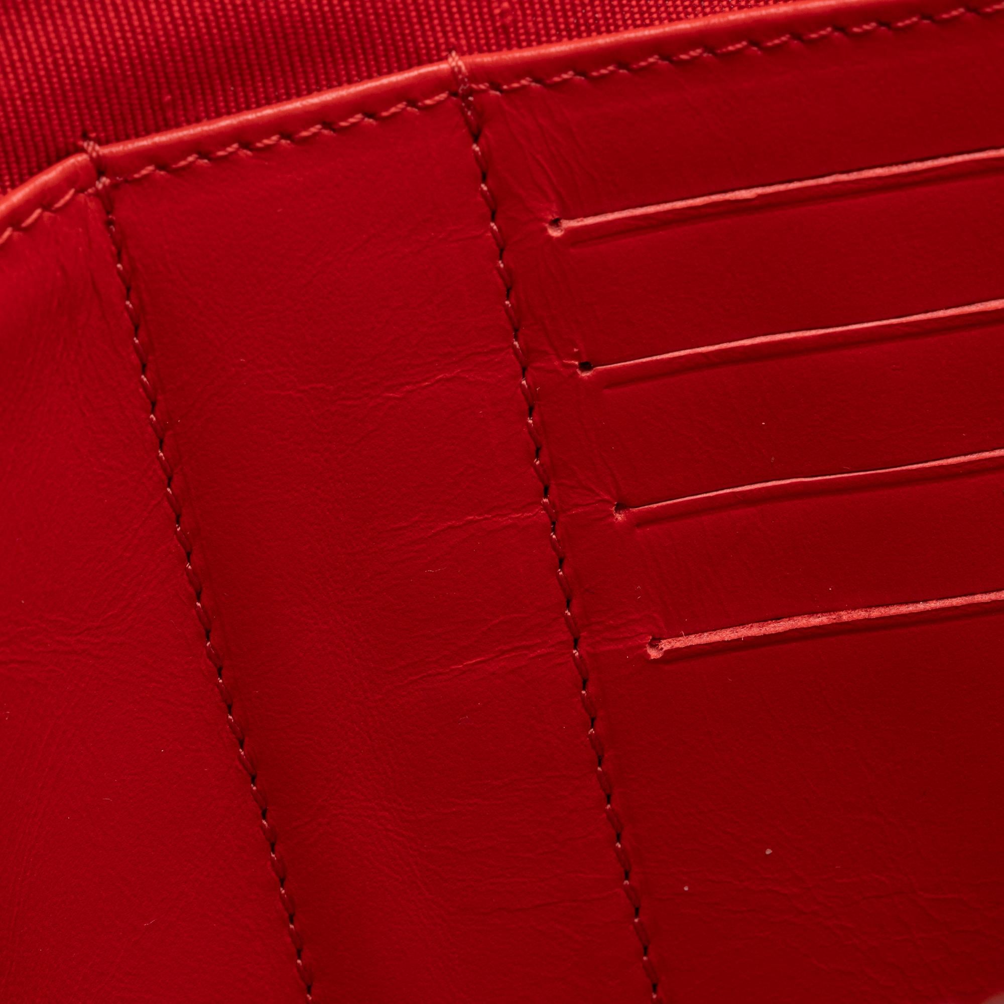 Christian Louboutin Coated Canvas Logo Peter Pouch (SHF-dP0ueF)