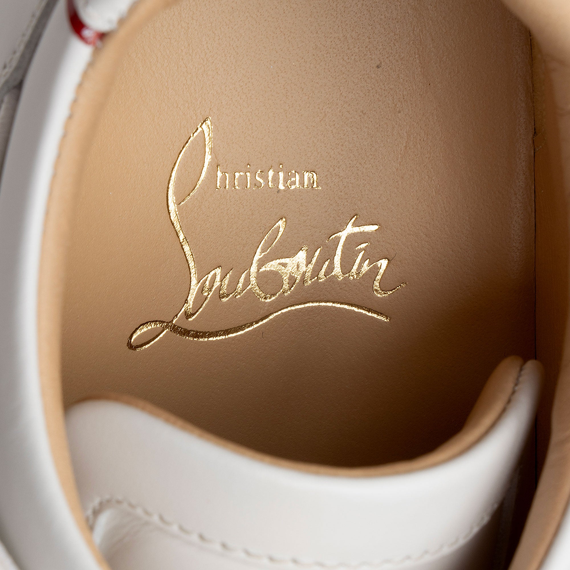 Christian Louboutin Leather Elastikid Donna Sneakers - Size 7 / 37 (SHF-n7Xx6D)