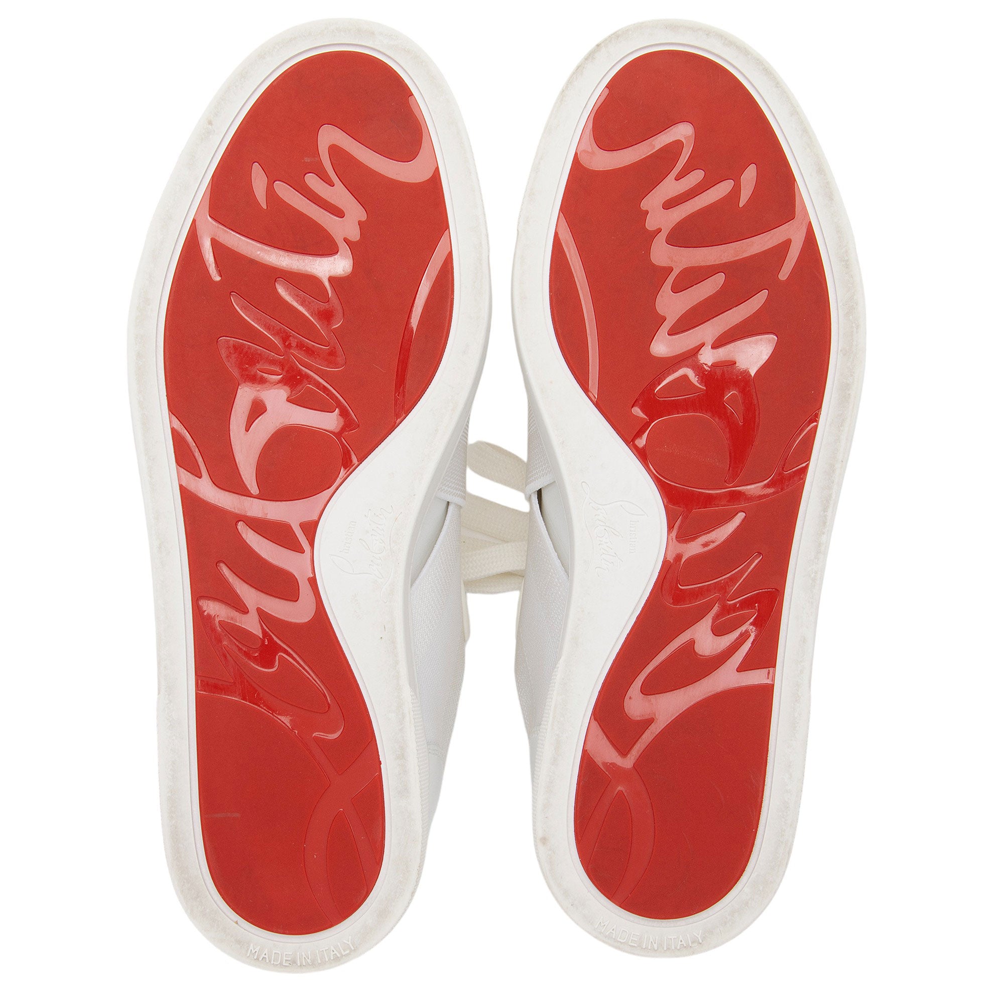 Christian Louboutin Leather Elastikid Donna Sneakers - Size 7 / 37 (SHF-n7Xx6D)