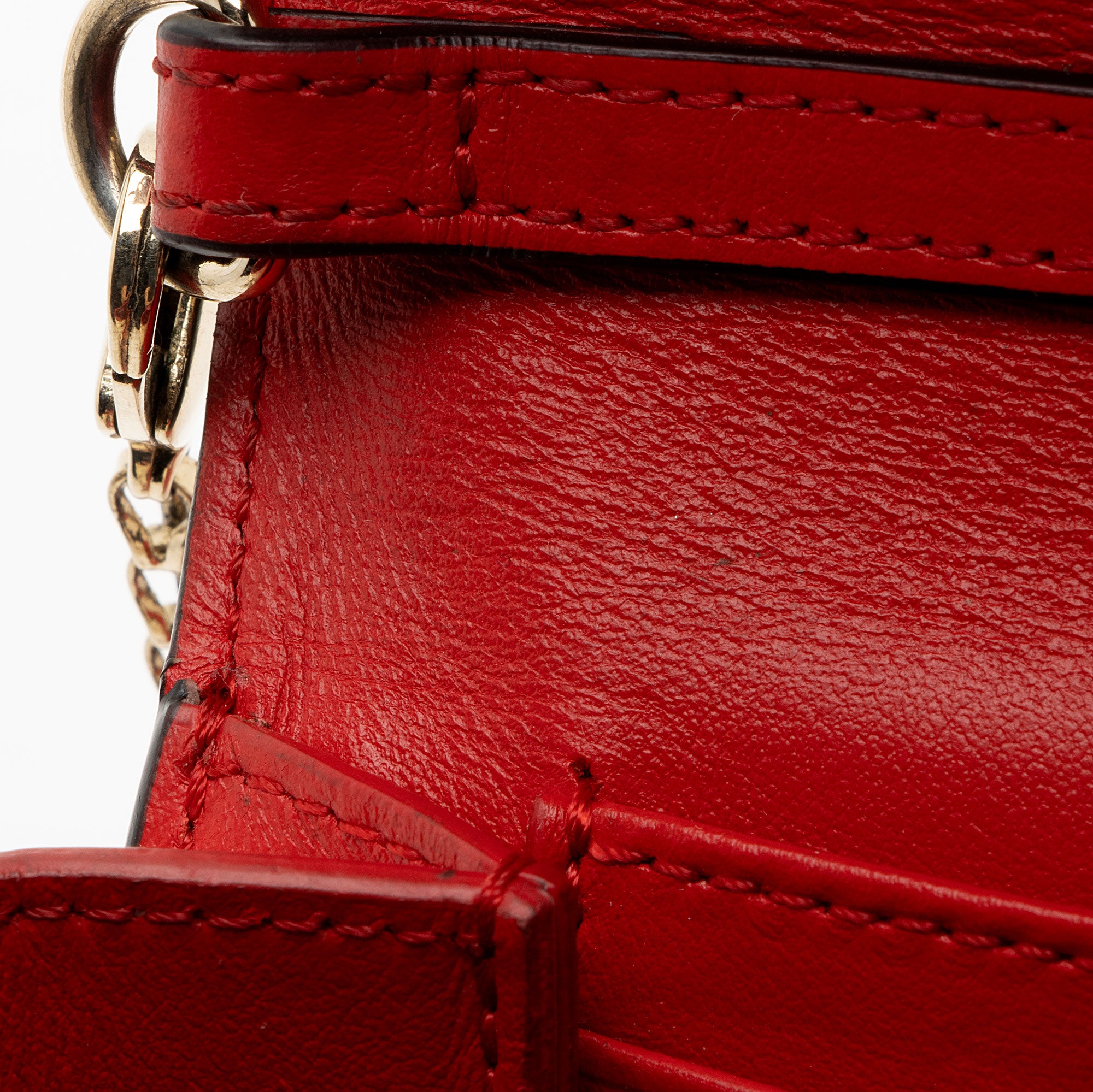 Christian Louboutin Leather Kraft Spikes Paloma Clutch (SHF-E2kWEn)