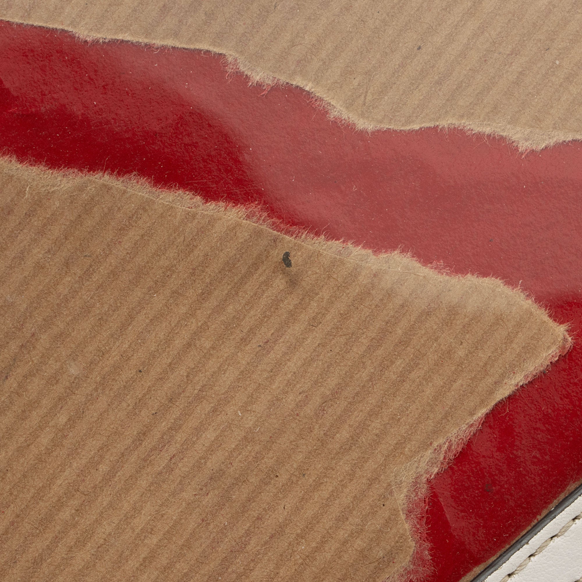 Christian Louboutin Leather Kraft Spikes Paloma Clutch (SHF-E2kWEn)