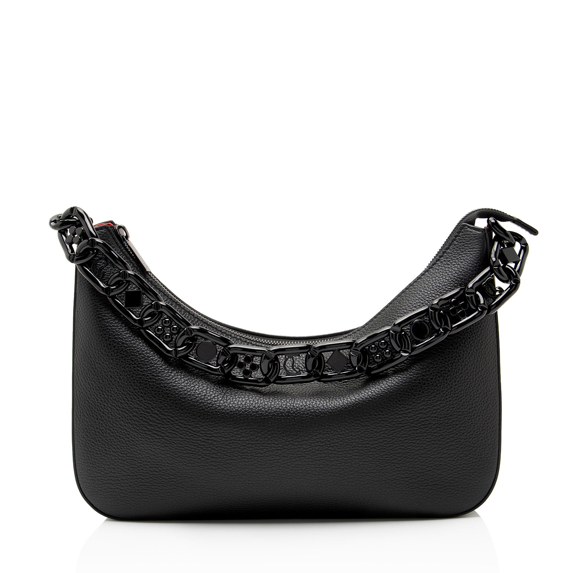 Christian Louboutin Leather Loubila Chain Shoulder Bag
