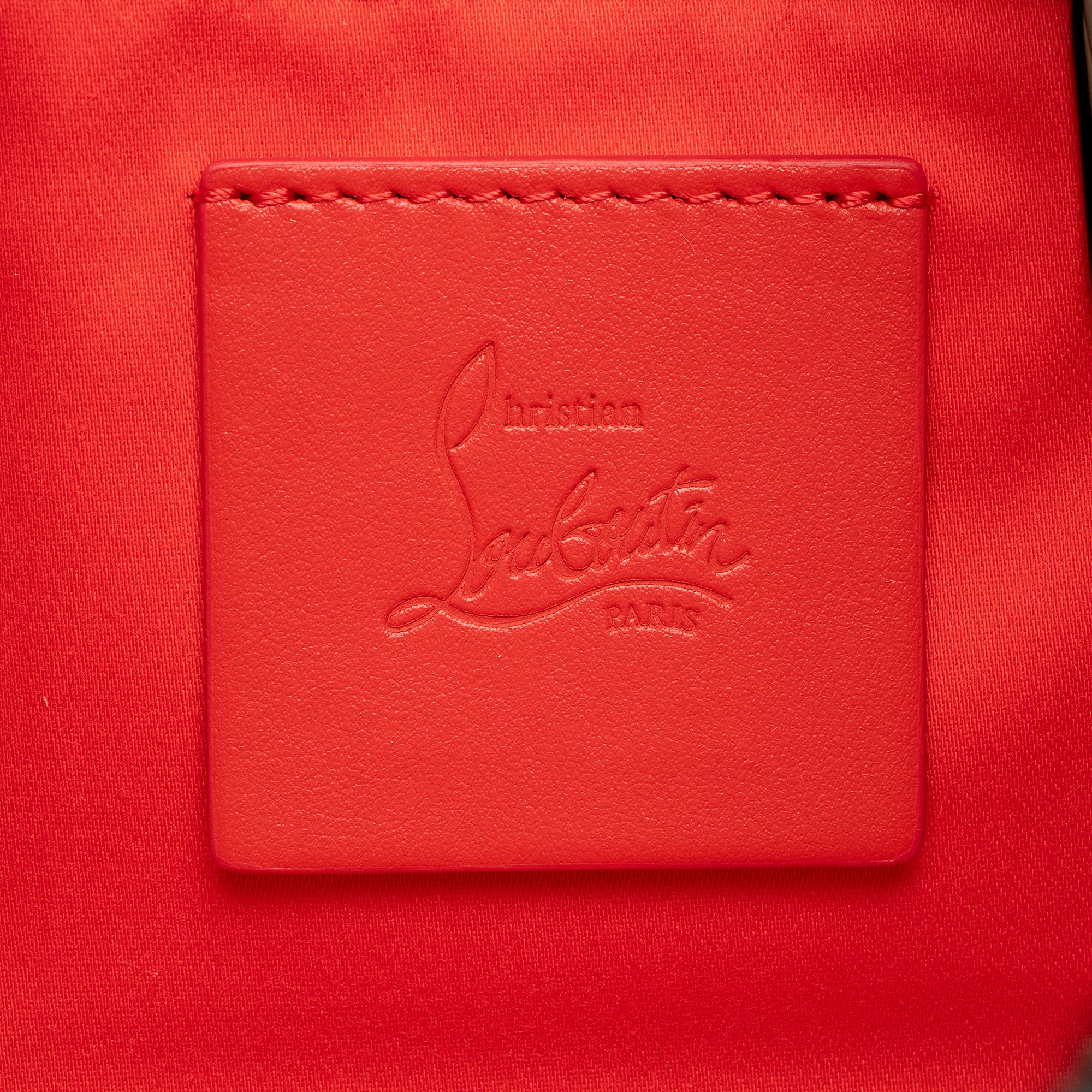 Christian Louboutin Leather Loubila Chain Shoulder Bag