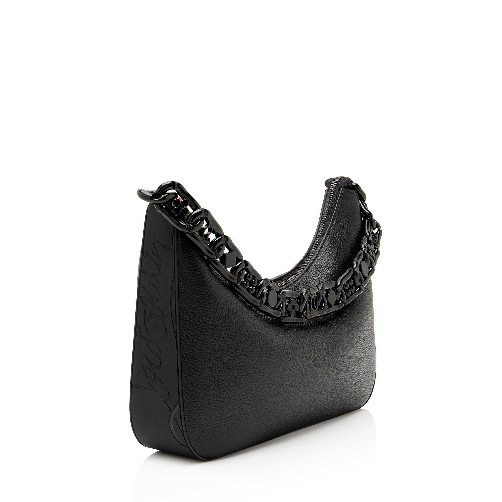 Christian Louboutin Leather Loubila Chain Shoulder Bag