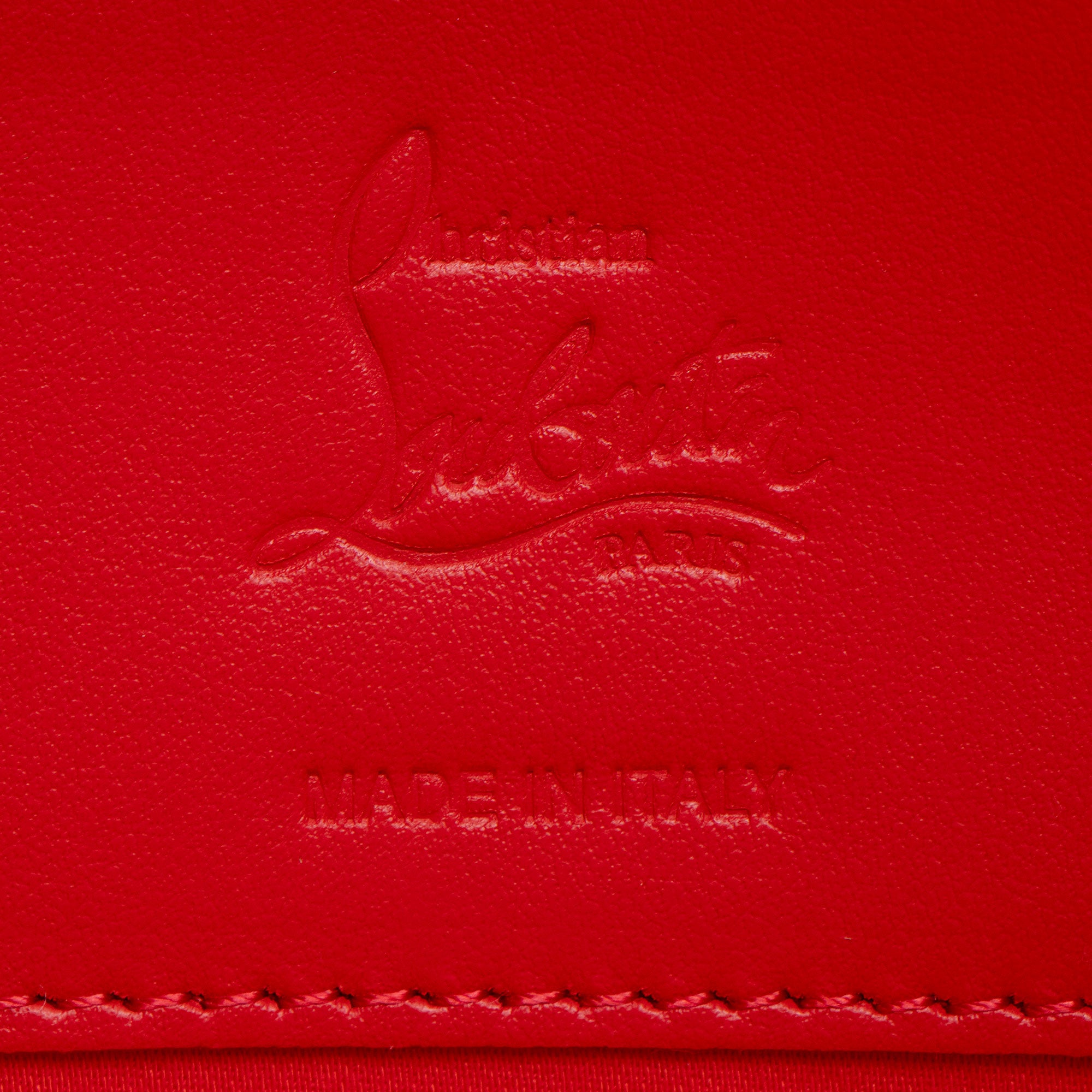 Christian Louboutin Leather Loubila Shoulder Bag