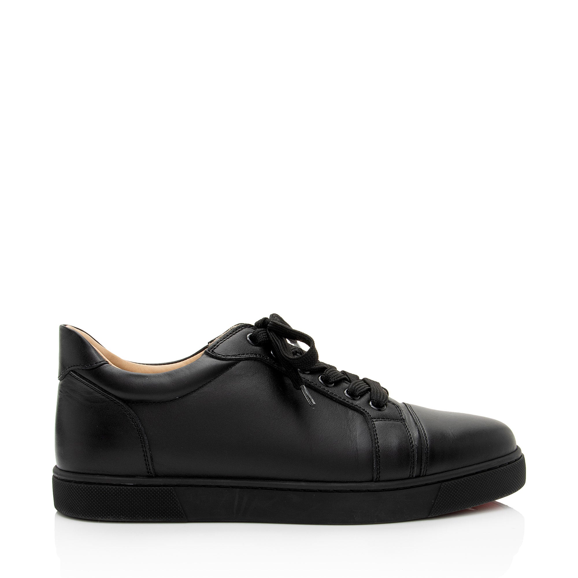 Christian Louboutin Leather Louis Junior Sneakers - Size 9.5 / 39.5 (SHF-SjOzVU)