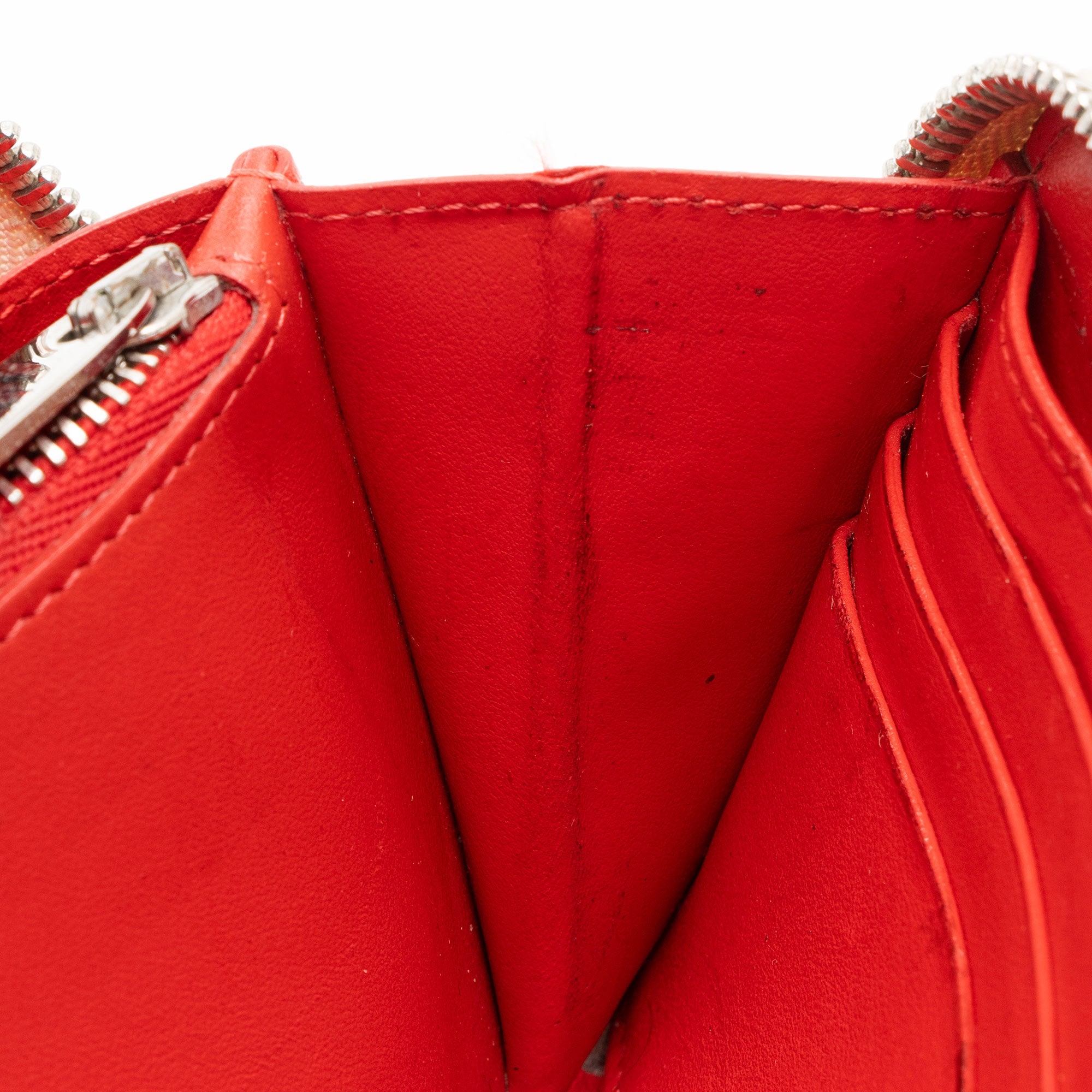 Christian Louboutin Leather Spiked Panettone Wallet