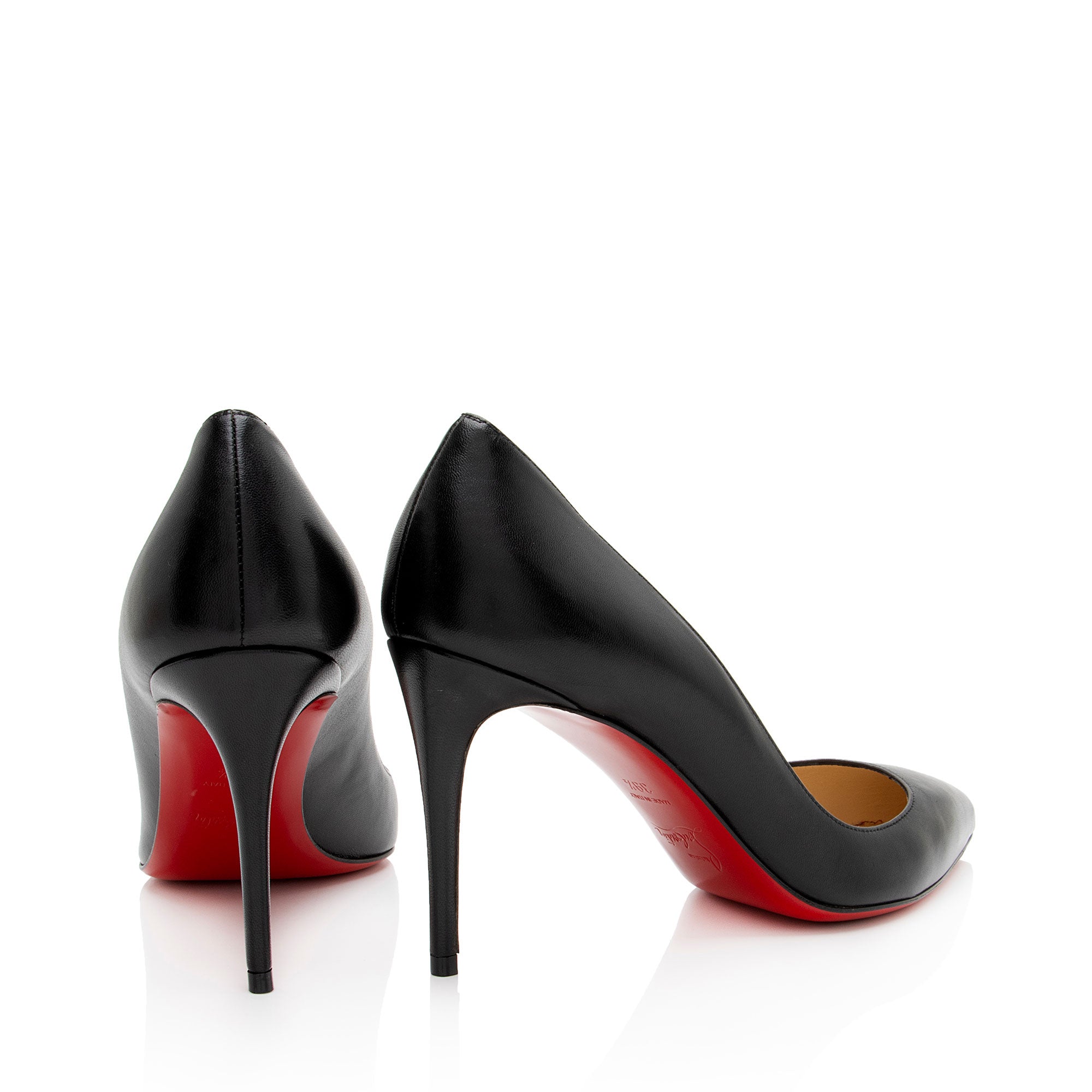 Christian Louboutin Leather Pigalle Follies 85 Pumps - Size 9.5 / 39.5