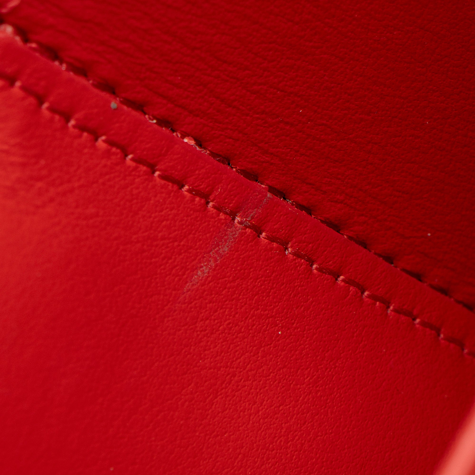 Christian Louboutin Leather Spiked Loubinthesky Paloma Clutch