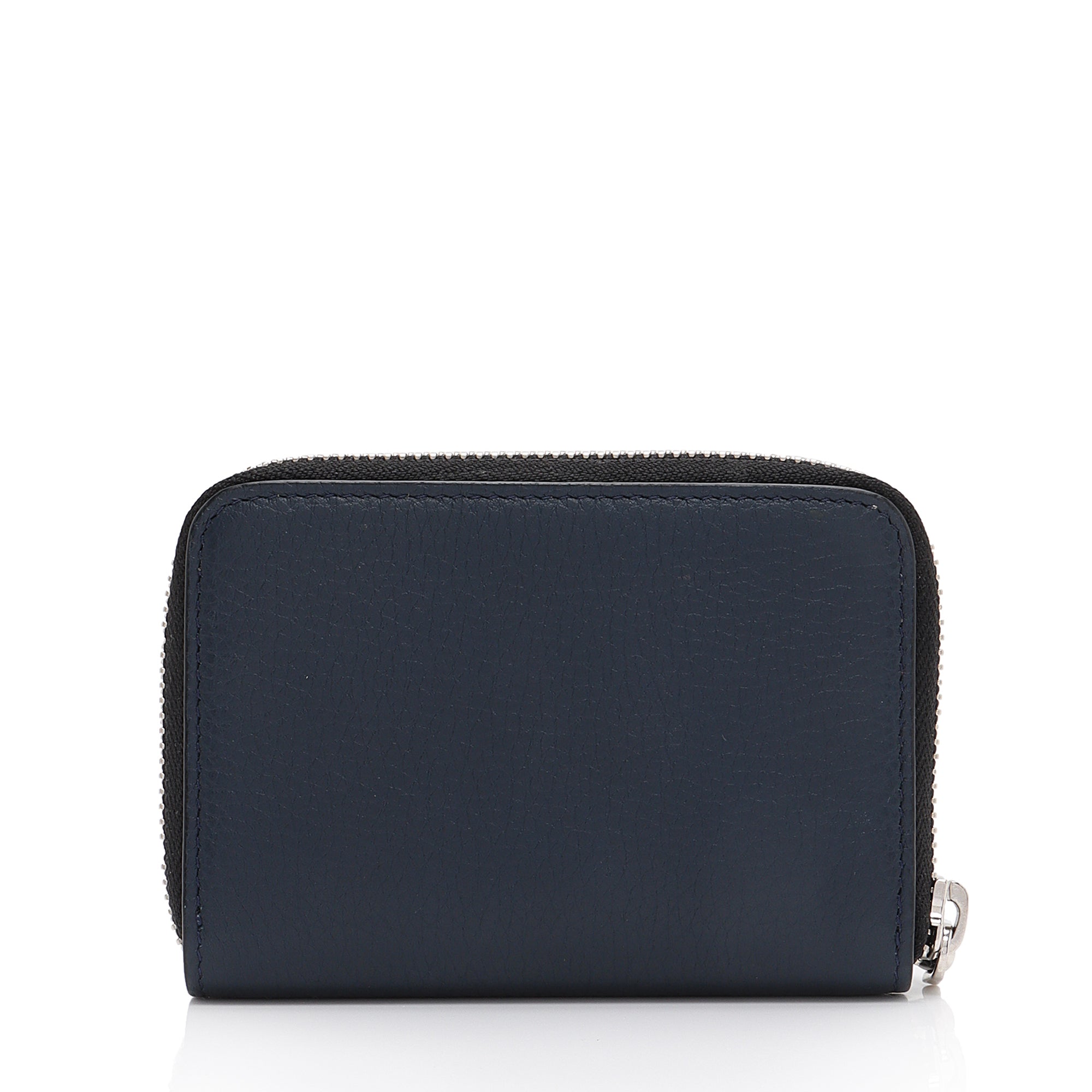 Christian Louboutin Leather Winged Heart Zip Compact Wallet (SHF-J54Gws)