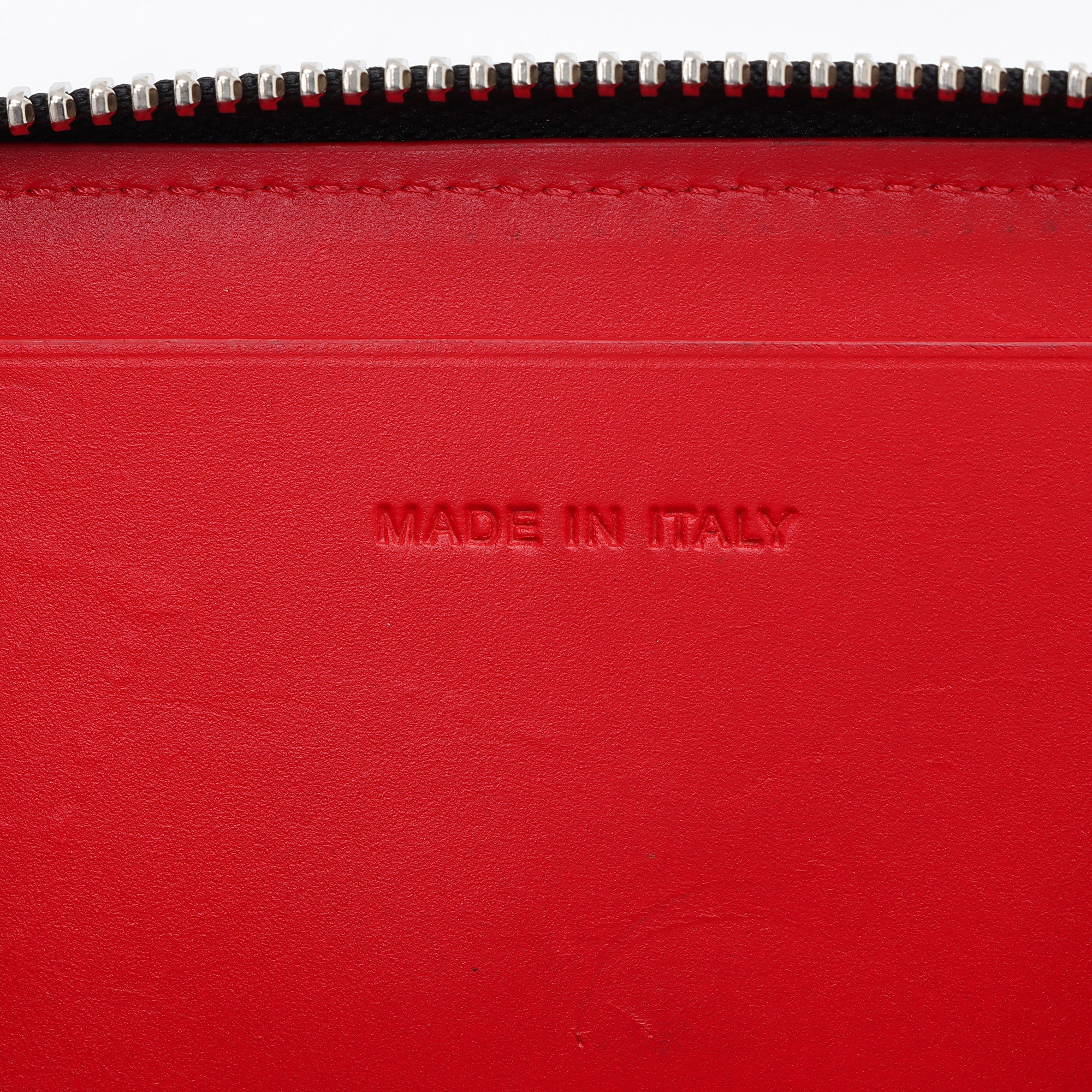 Christian Louboutin Leather Winged Heart Zip Compact Wallet (SHF-J54Gws)