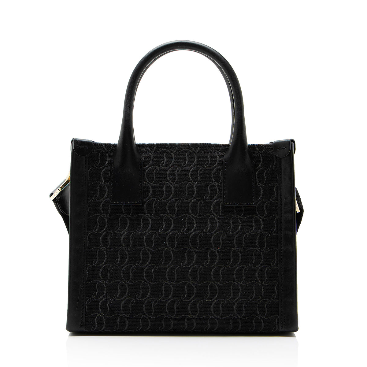 Christian Louboutin Logo Canvas By My Side Mini Tote