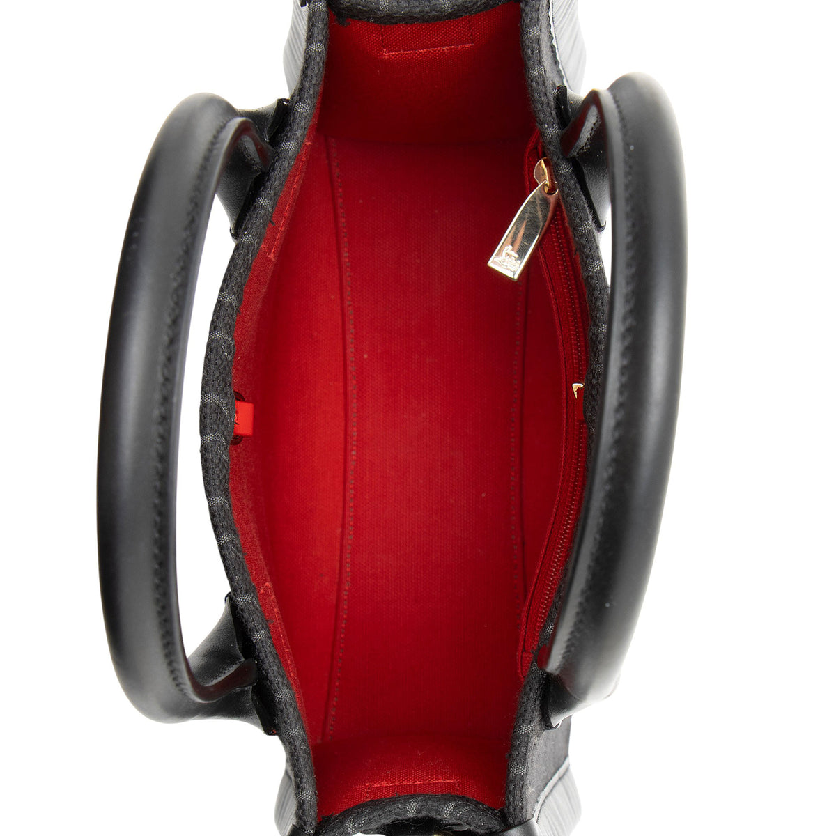 Christian Louboutin Logo Canvas By My Side Mini Tote